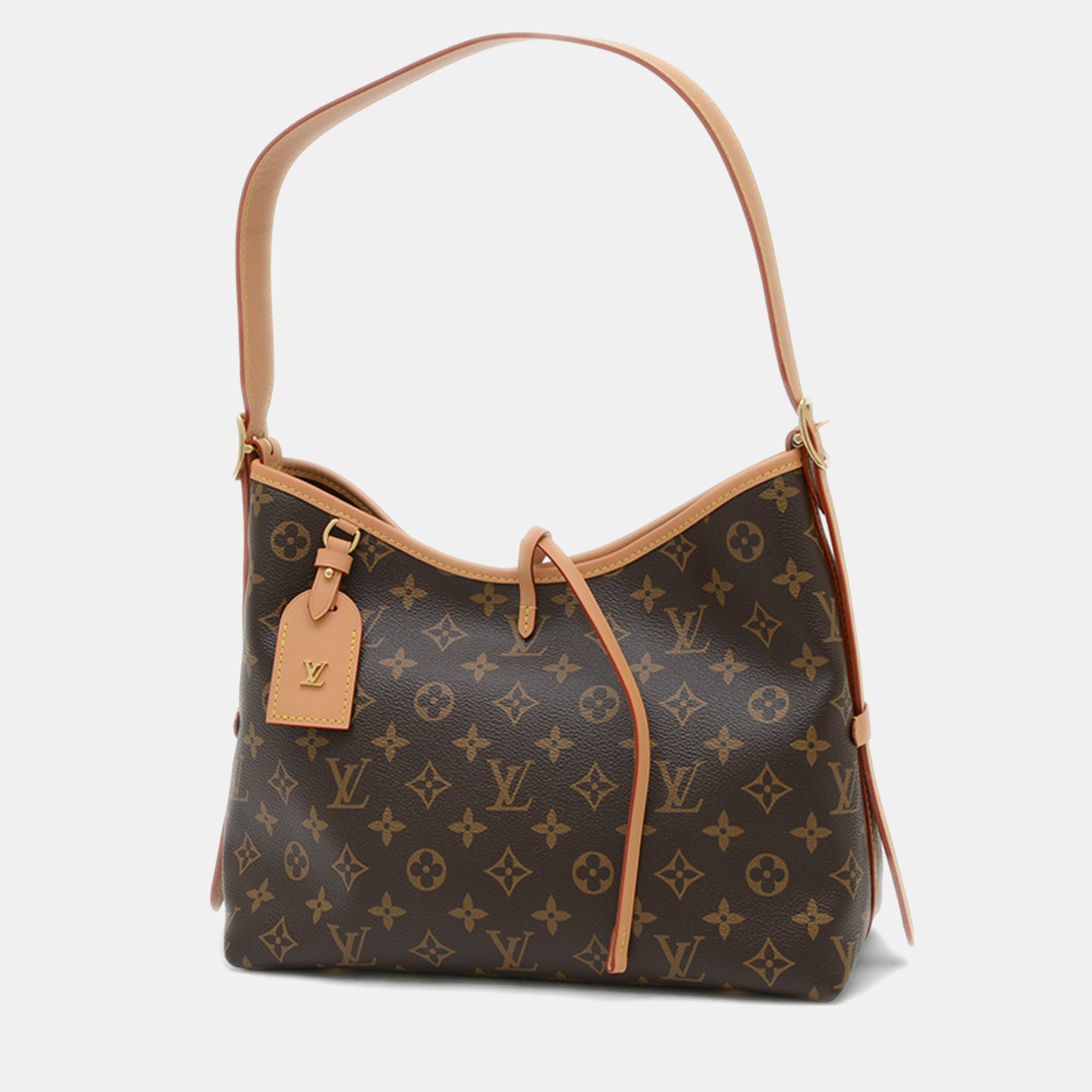 

Louis Vuitton Monogram Carriole Nm Pm Shoulder Bag, Brown