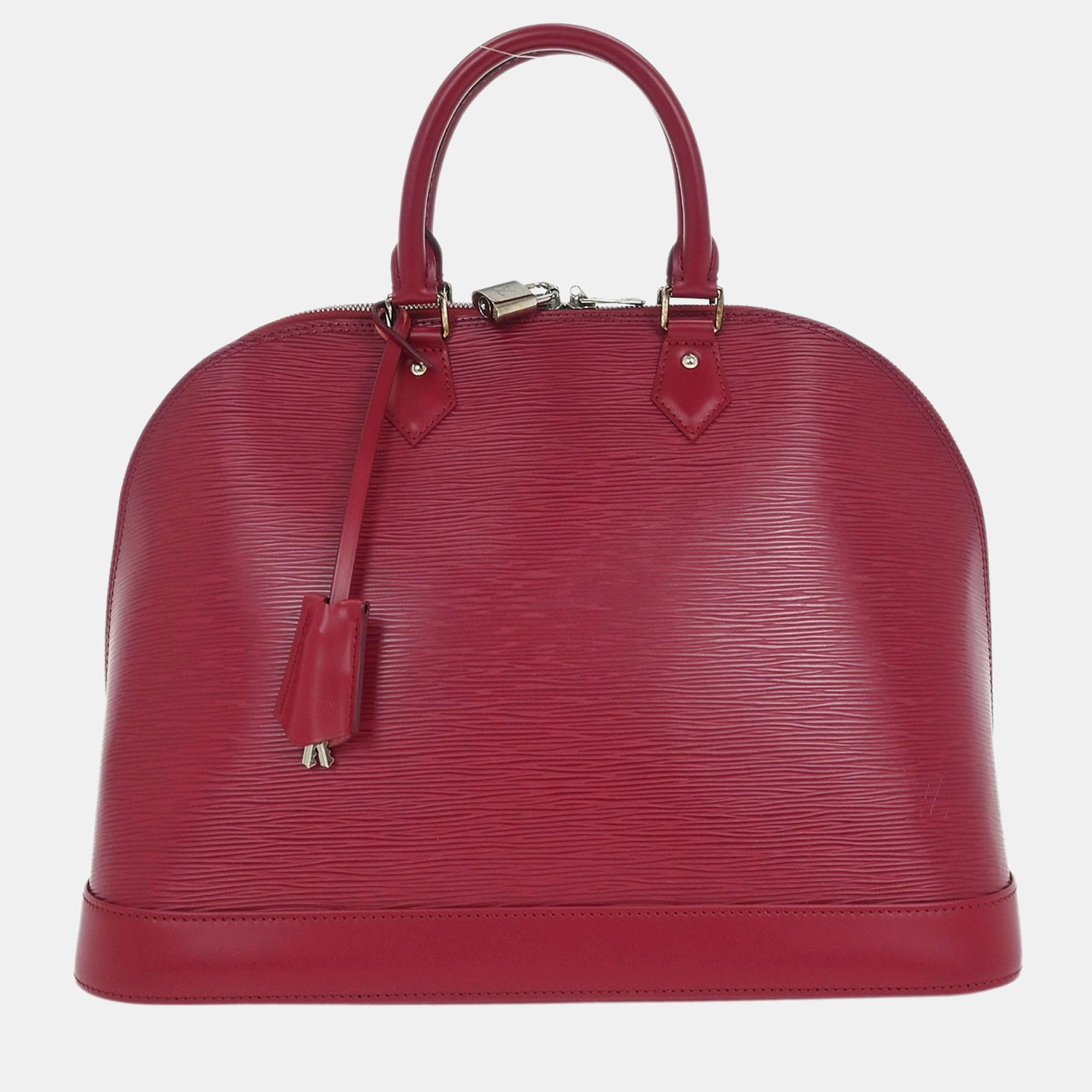 

Louis Vuitton Dark Pink Epi Alma GM Handbag