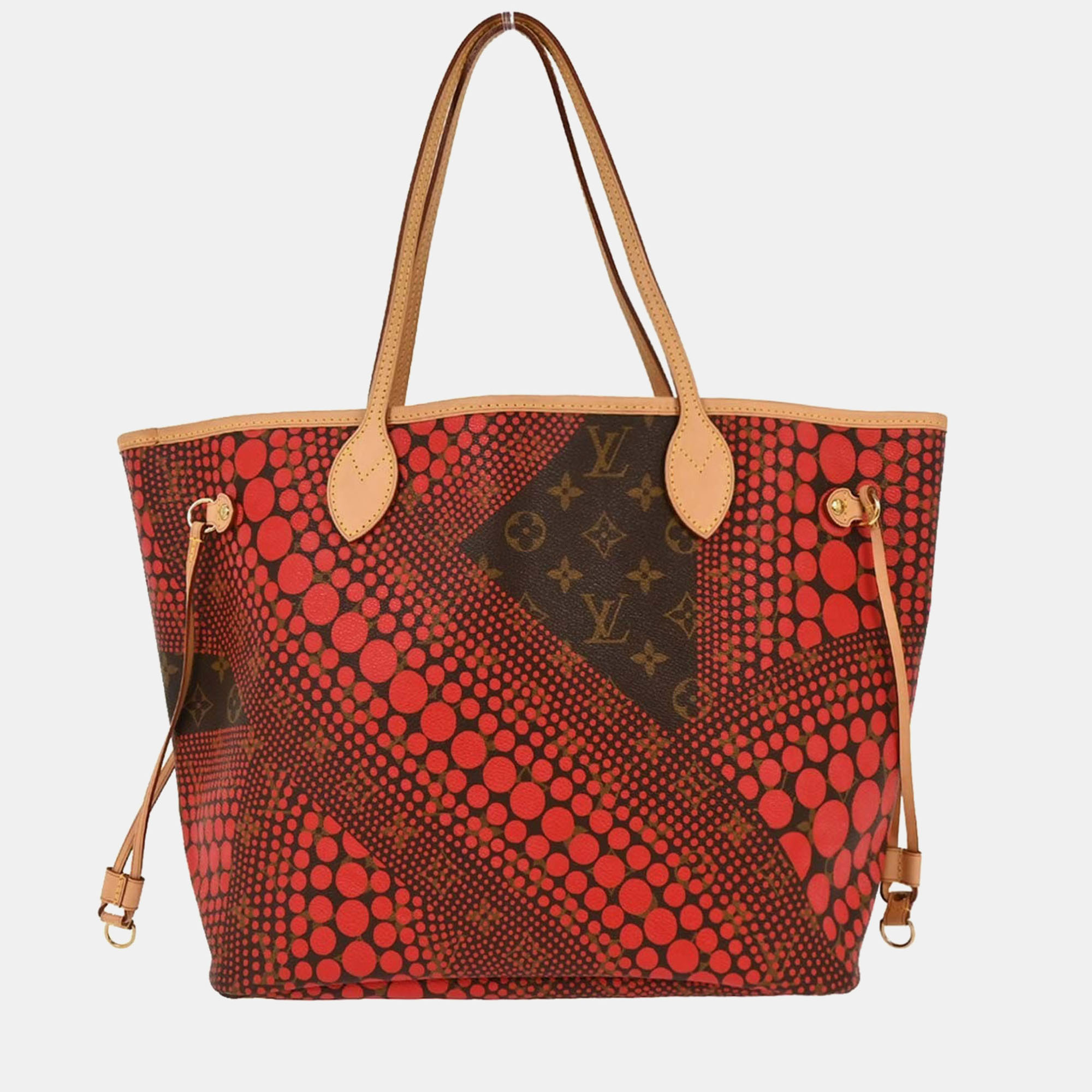 Pre-owned Louis Vuitton Monogram Waves Neverfull Mm Tote Bag In Brown