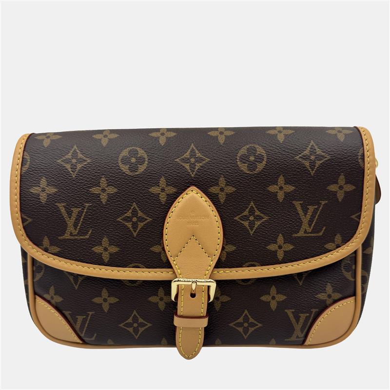 

Louis Vuitton Diane PM Brown Monogram Canvas Shoulder Bag