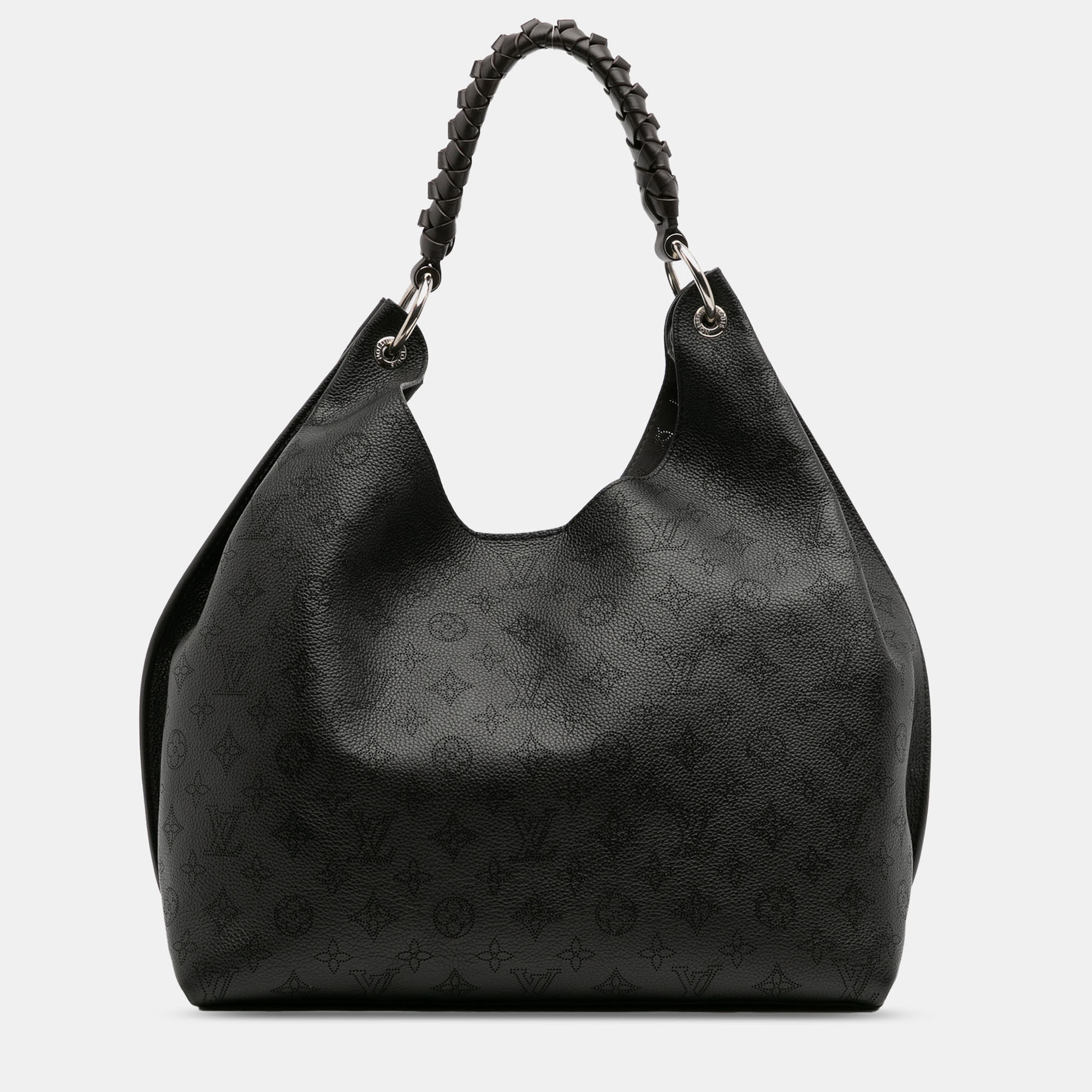 

Louis Vuitton Black Monogram Mahina Carmel