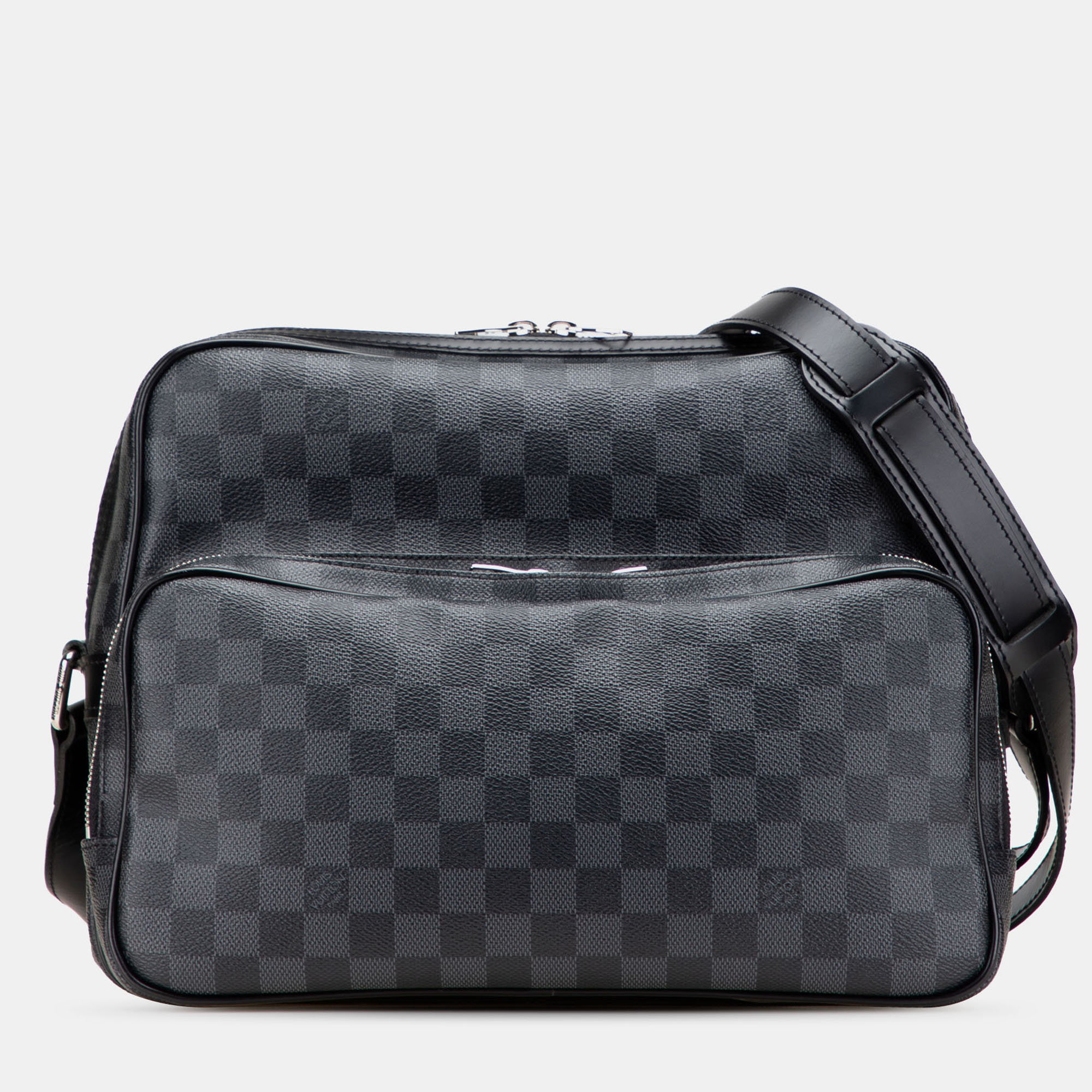 

Louis Vuitton Black Damier Graphite Sac Leoh