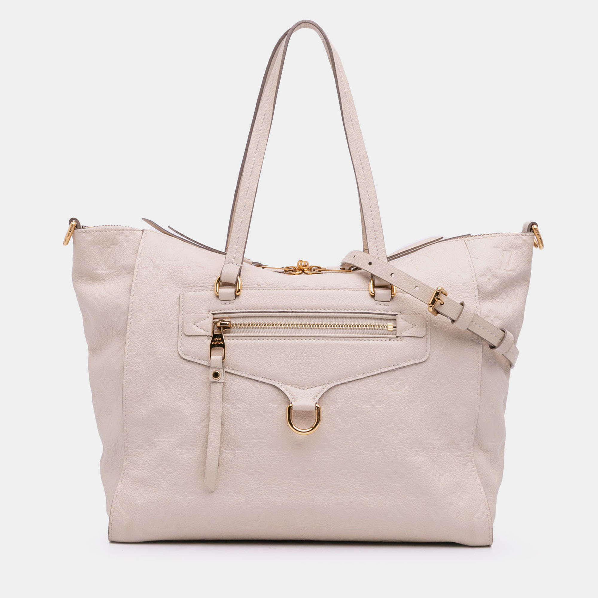 

Louis Vuitton Beige Brown Monogram Empreinte Lumineuse PM