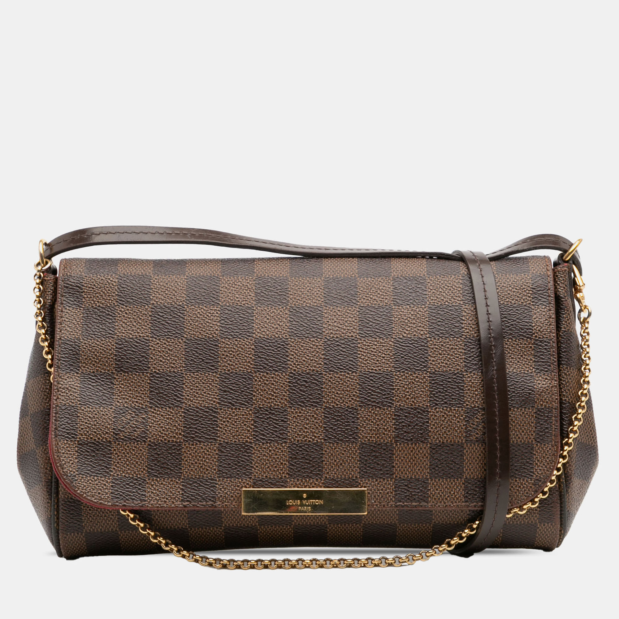 

Louis Vuitton Brown Damier Ebene Favorite MM