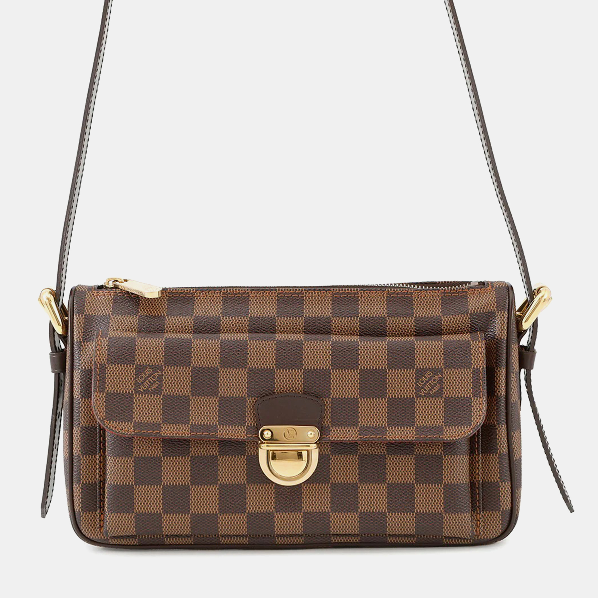 

Louis Vuitton Ravello Brown Damier Ebene Canvas Size Gm
