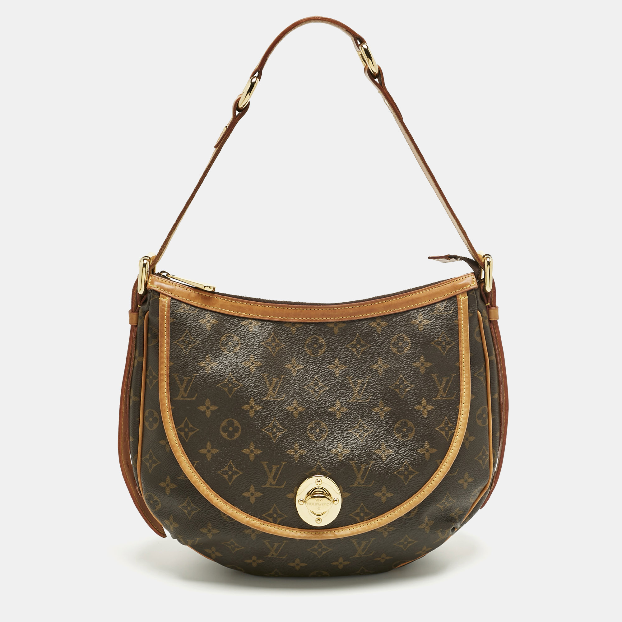 

Louis Vuitton Monogram Canvas Tulum GM Bag, Brown