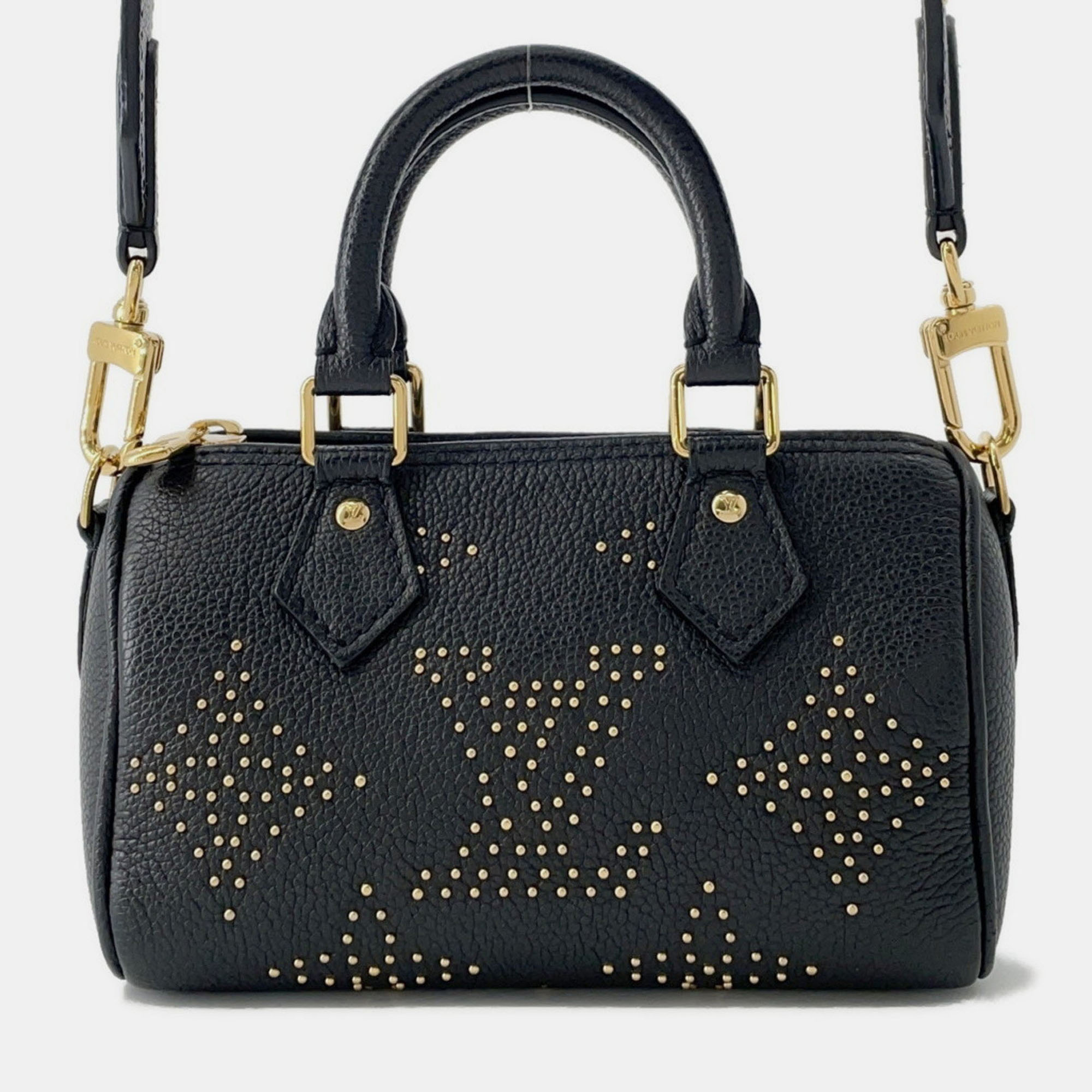 

Louis Vuitton Speedy Nano Black Leather Shoulder Bag