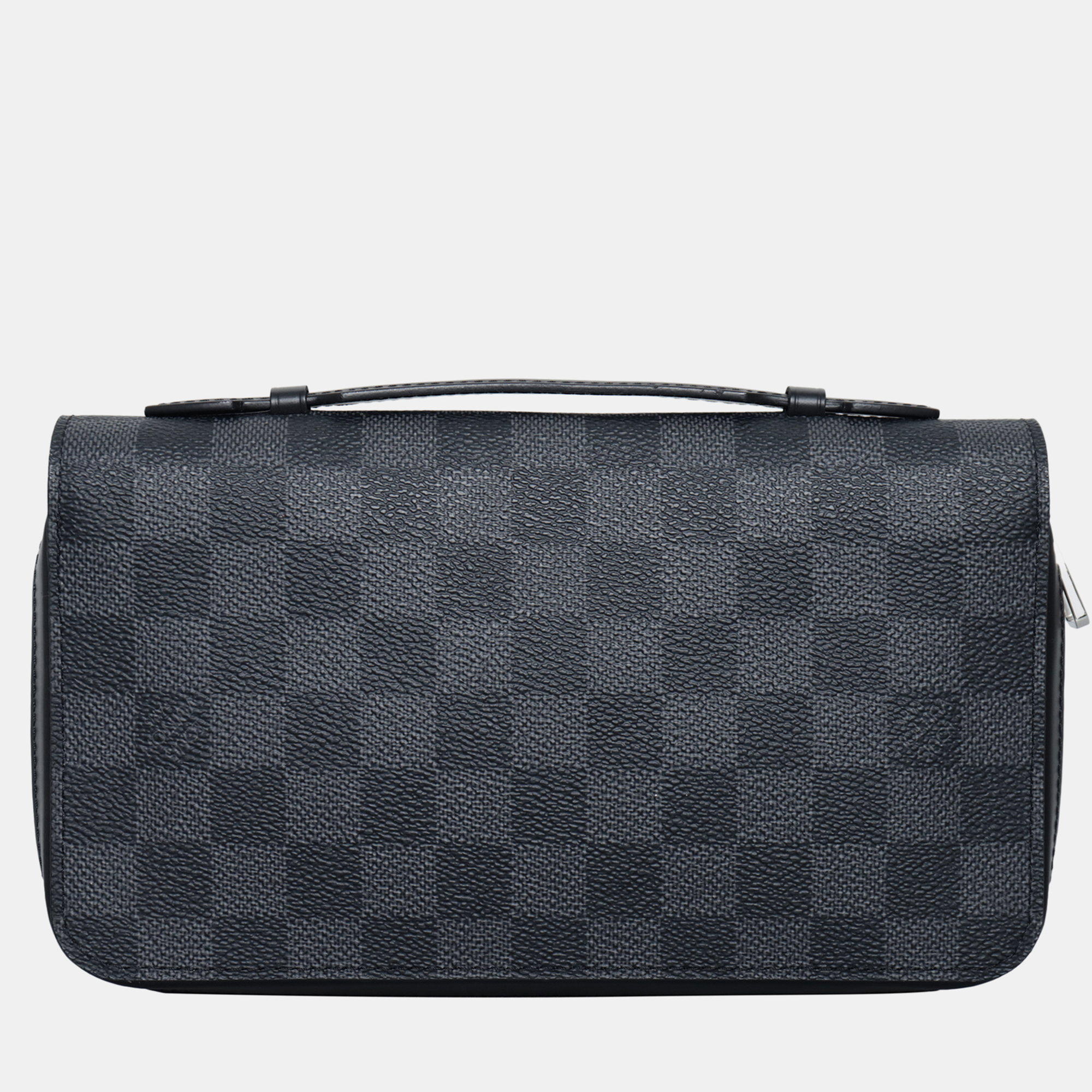 

Louis Vuitton Damier Graphite Zippy  Wallet, Black