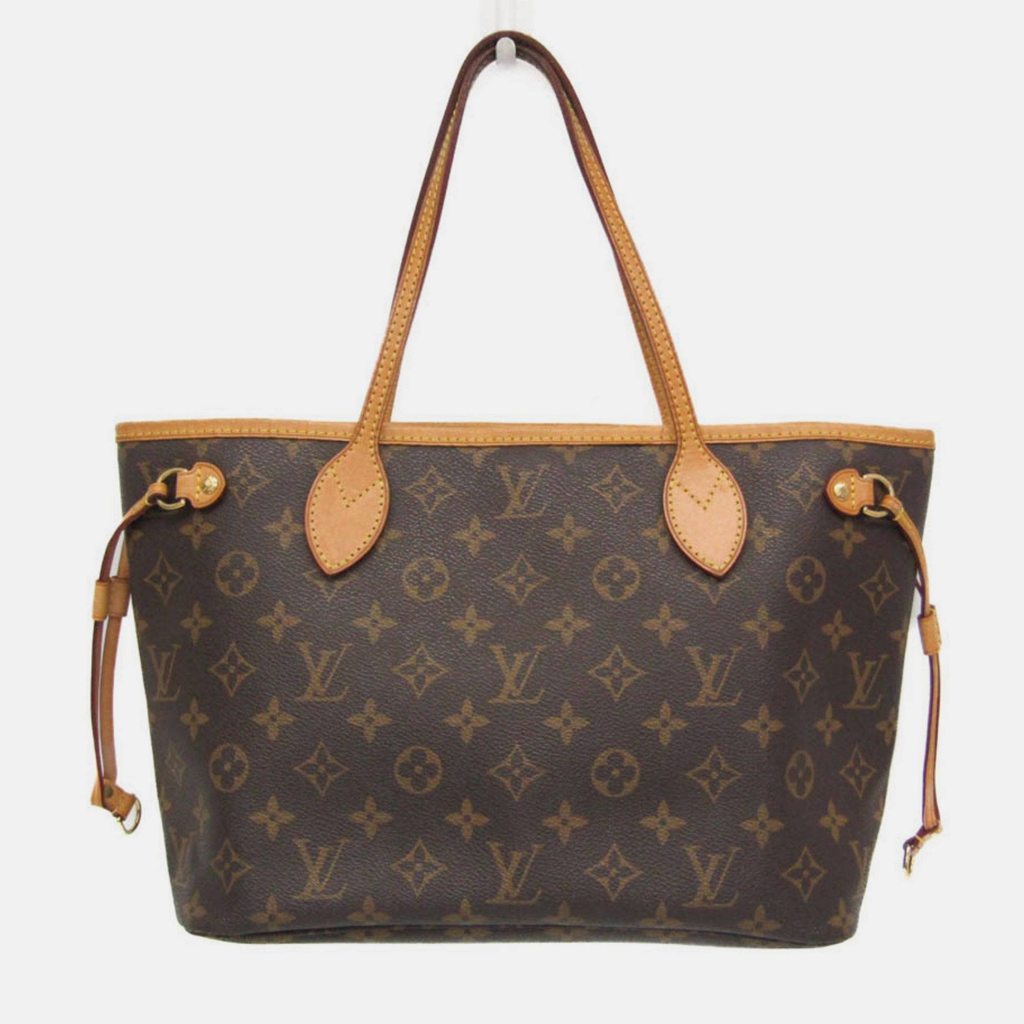

Louis Vuitton Monogram Neverfull PM Tote Bag Monogram, Brown