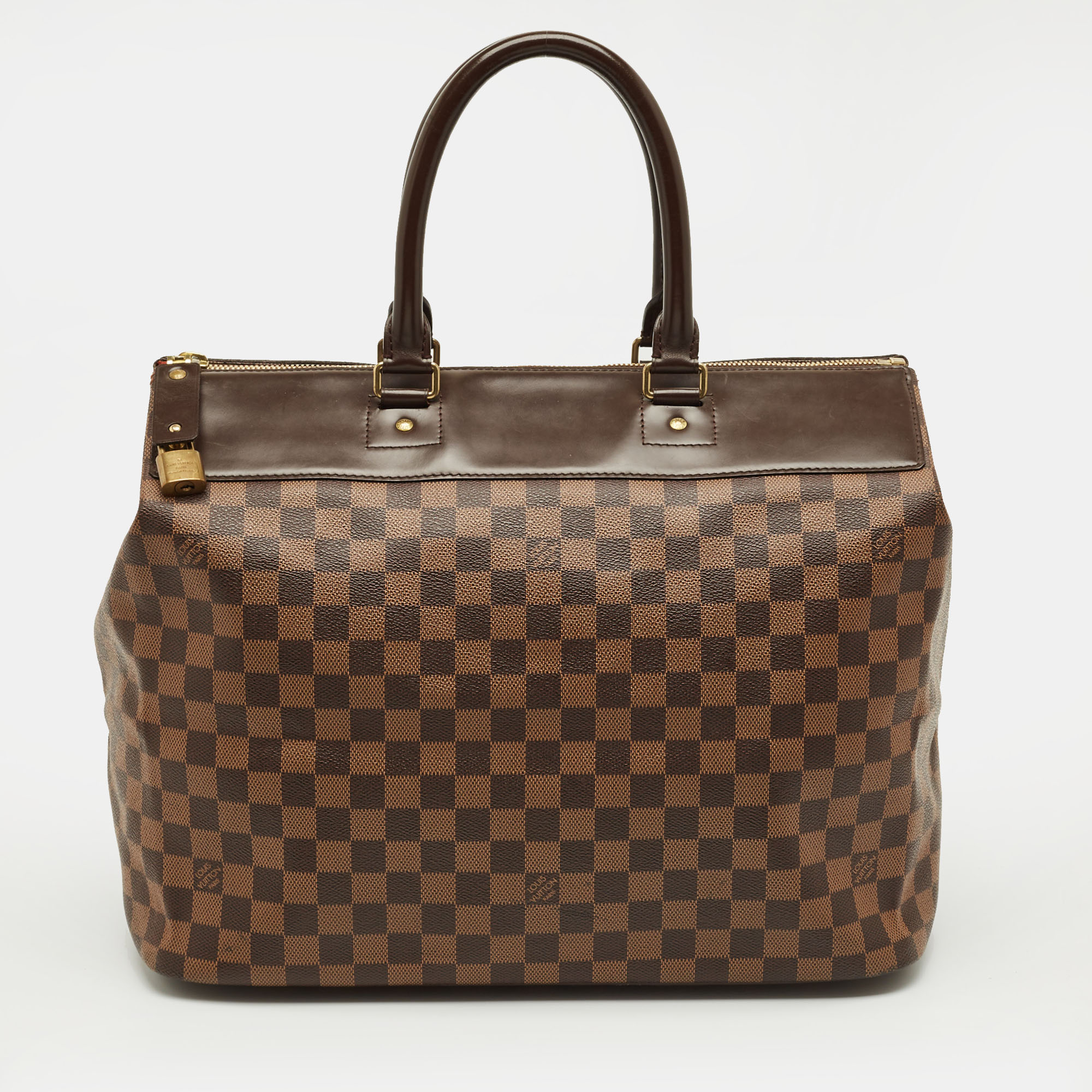 

Louis Vuitton Damier Ebene Canvas Greenwich Bag, Brown