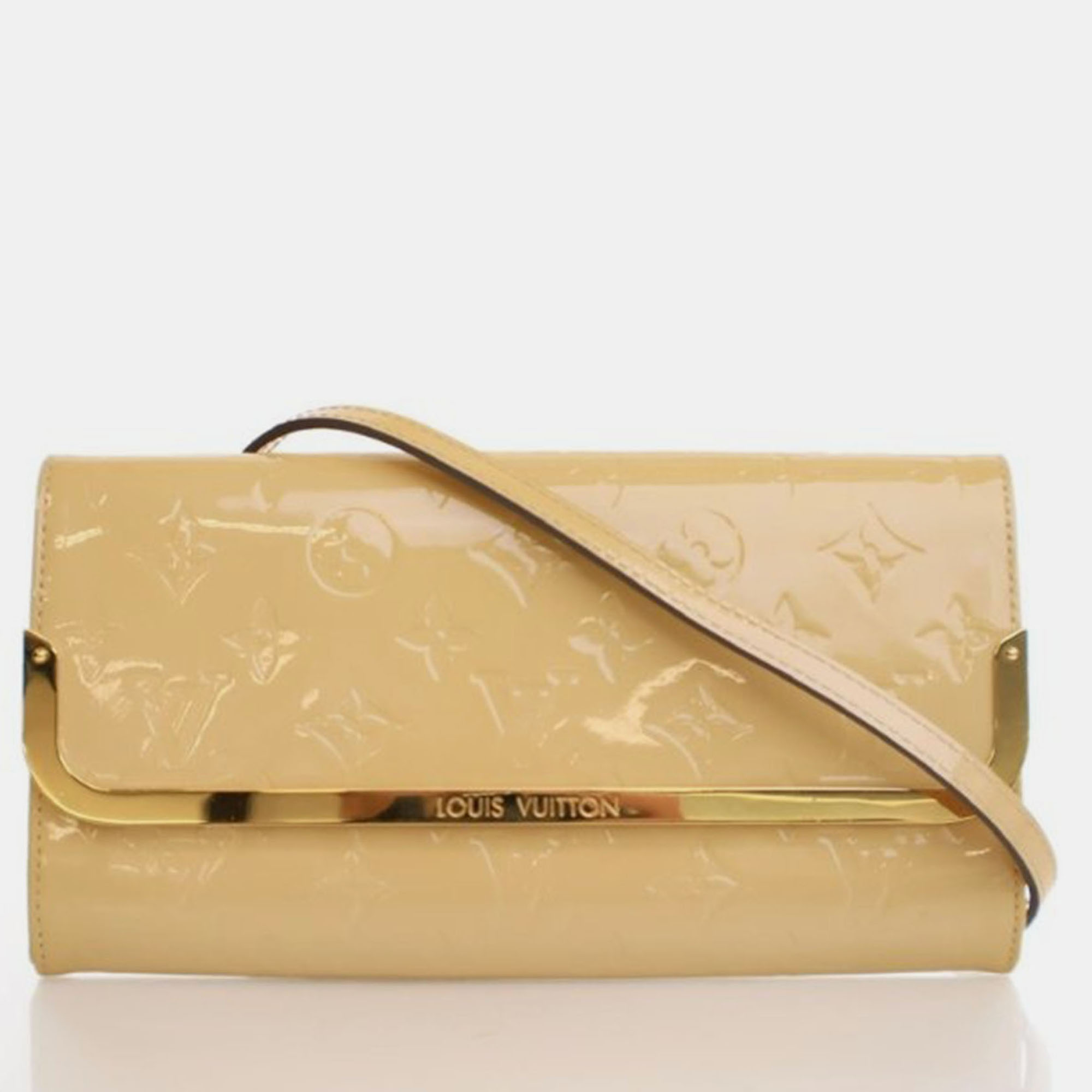 

Louis Vuitton Monogram Vernis Rossmore MM, Beige