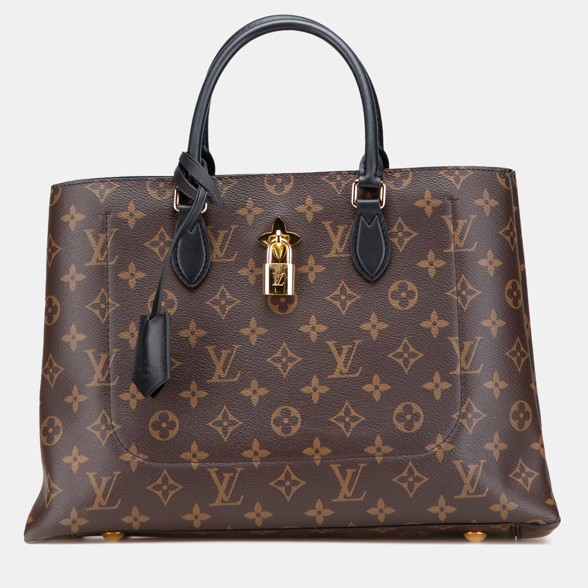 

Louis Vuitton Brown Monogram Flower Tote