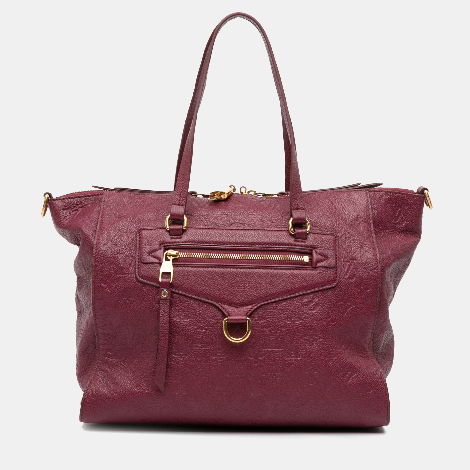 

Louis Vuitton Burgundy Monogram Empreinte Lumineuse PM