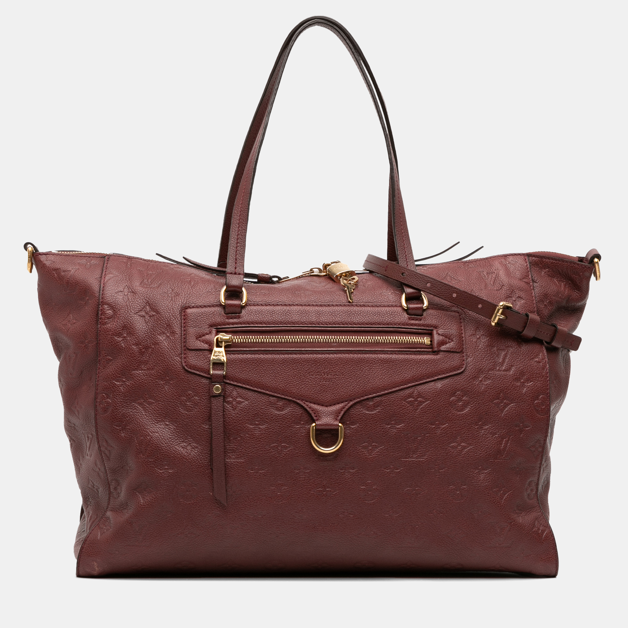 

Louis Vuitton Burgundy Monogram Empreinte Lumineuse GM