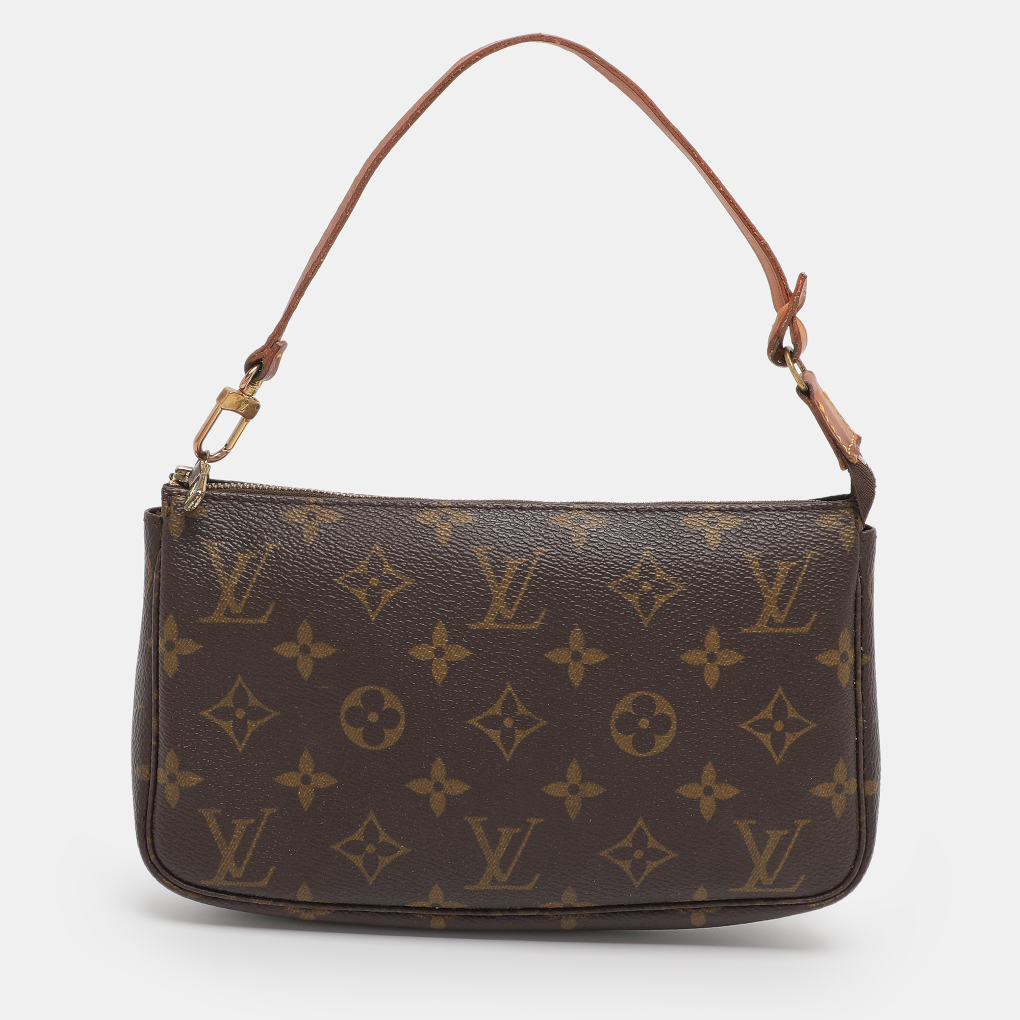 

Louis Vuitton Monogram Canvas Pochette Accessoires, Brown
