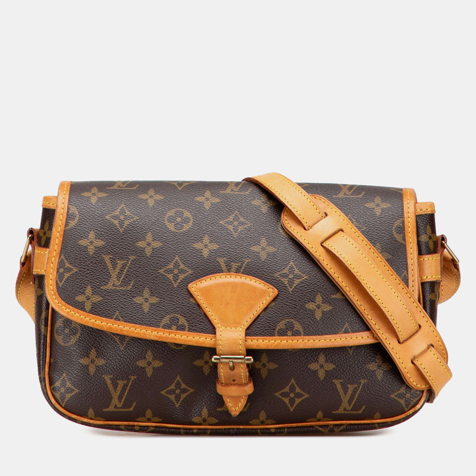 

Louis Vuitton Brown Monogram Sologne