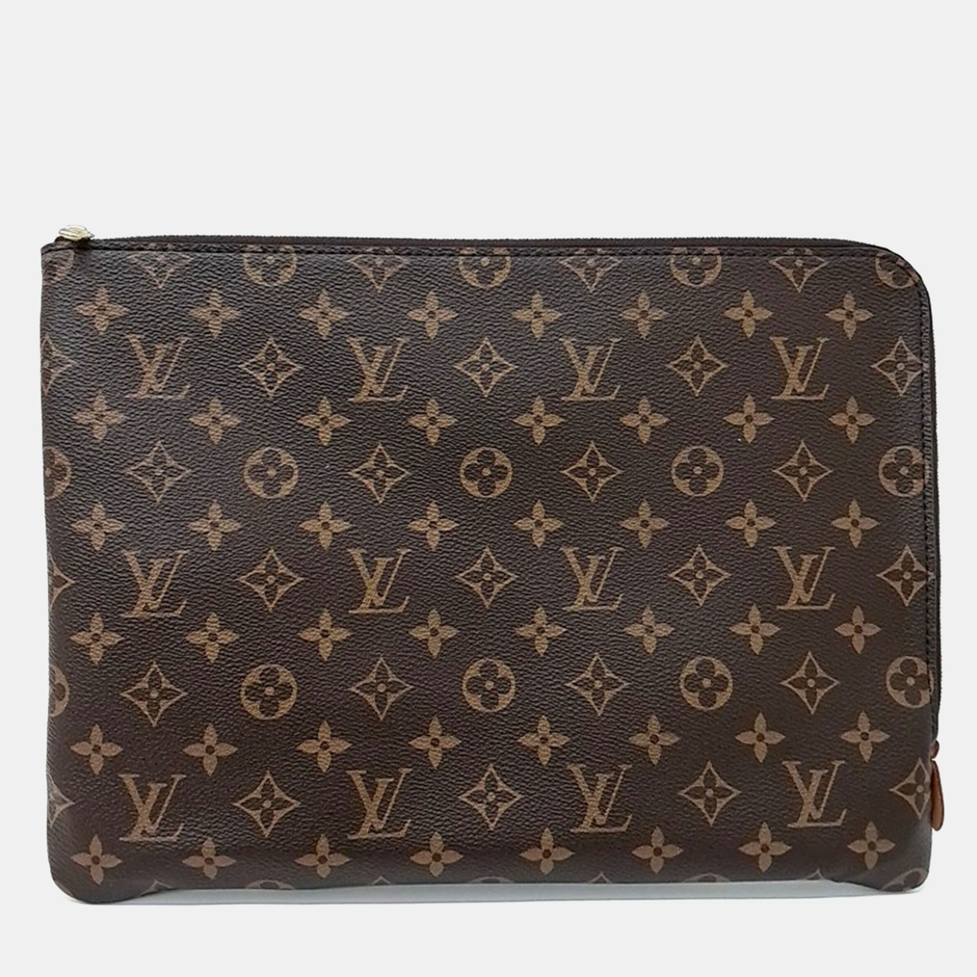 

Louis Vuitton Brown PVC Monogram Etu Voyage MM