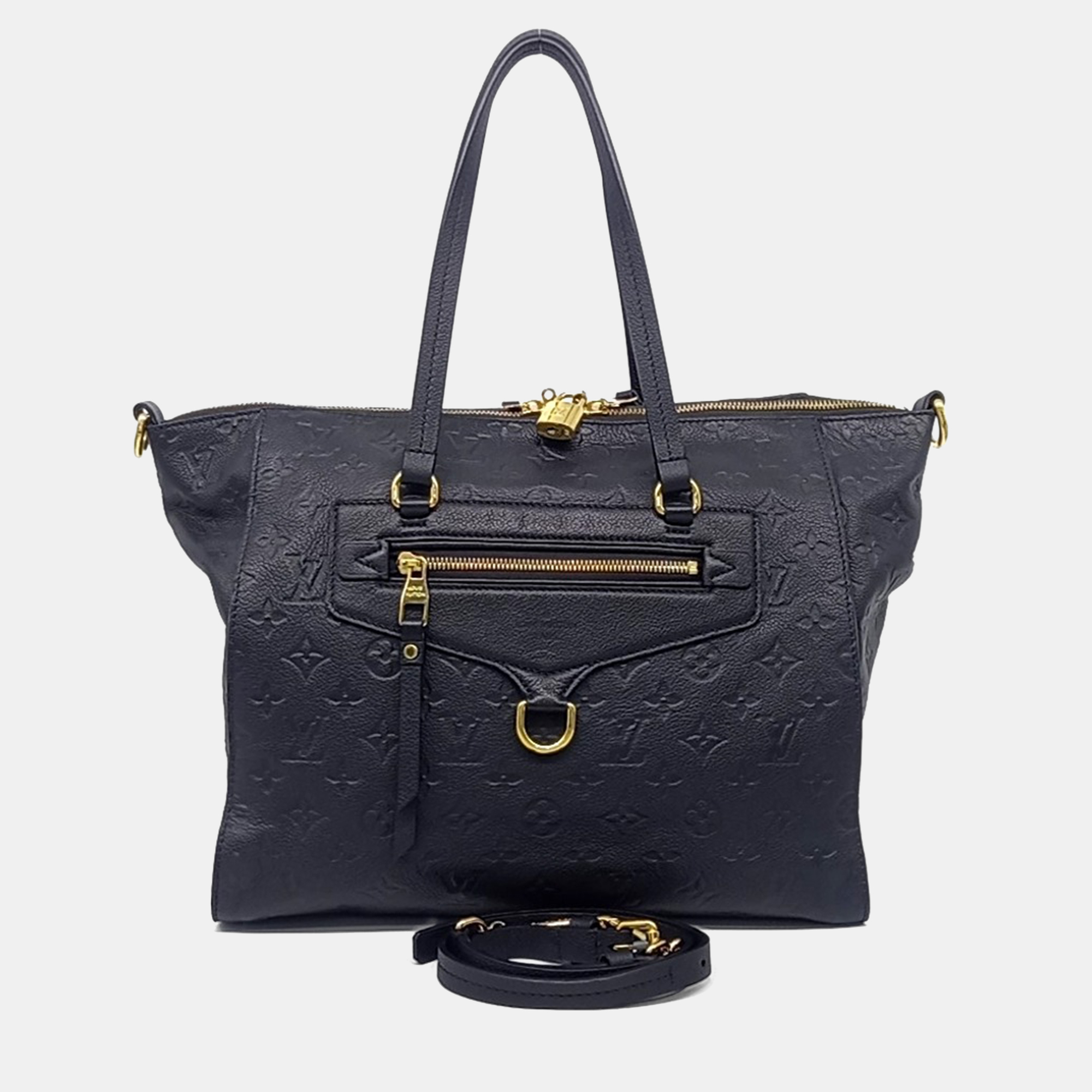 

Louis Vuitton Black Leather Empreinte Lumineuse PM
