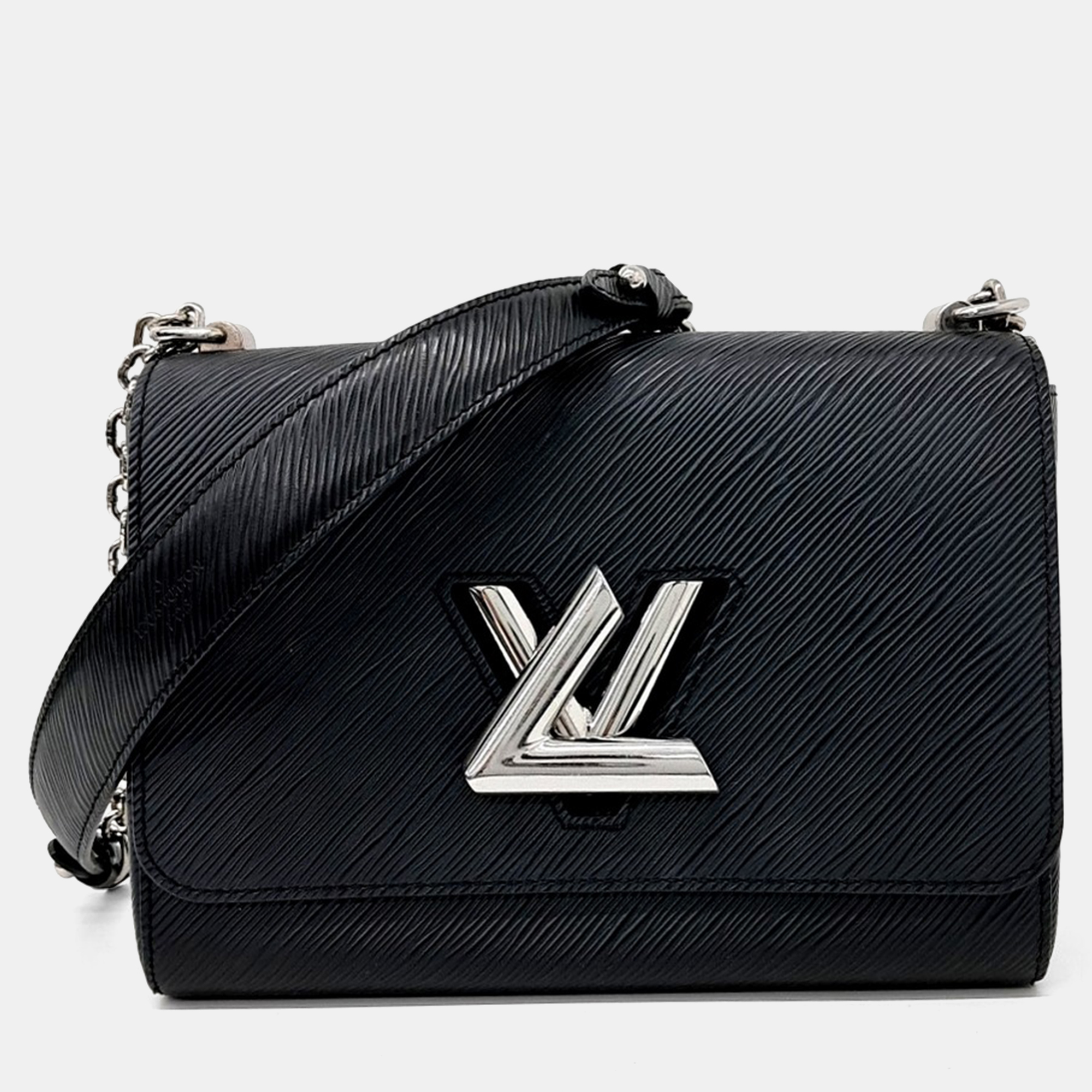 

Louis Vuitton Black Leather Epi Twist MM