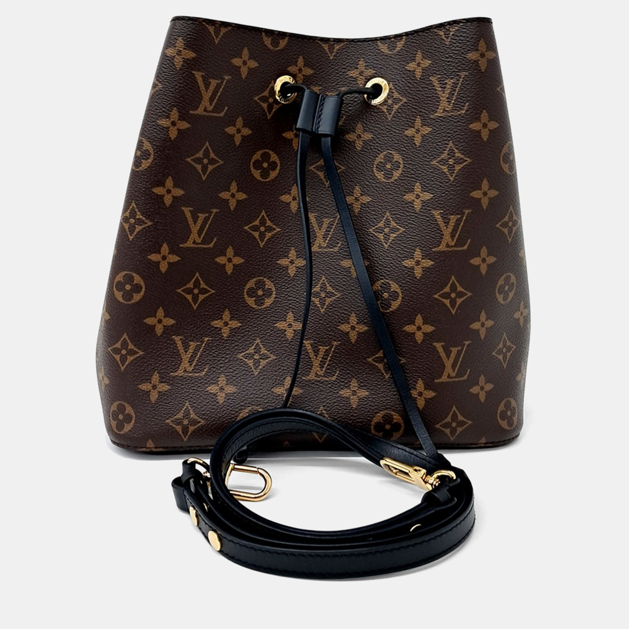 

Louis Vuitton Brown Coated Canvas Monogram Neonoe Tote