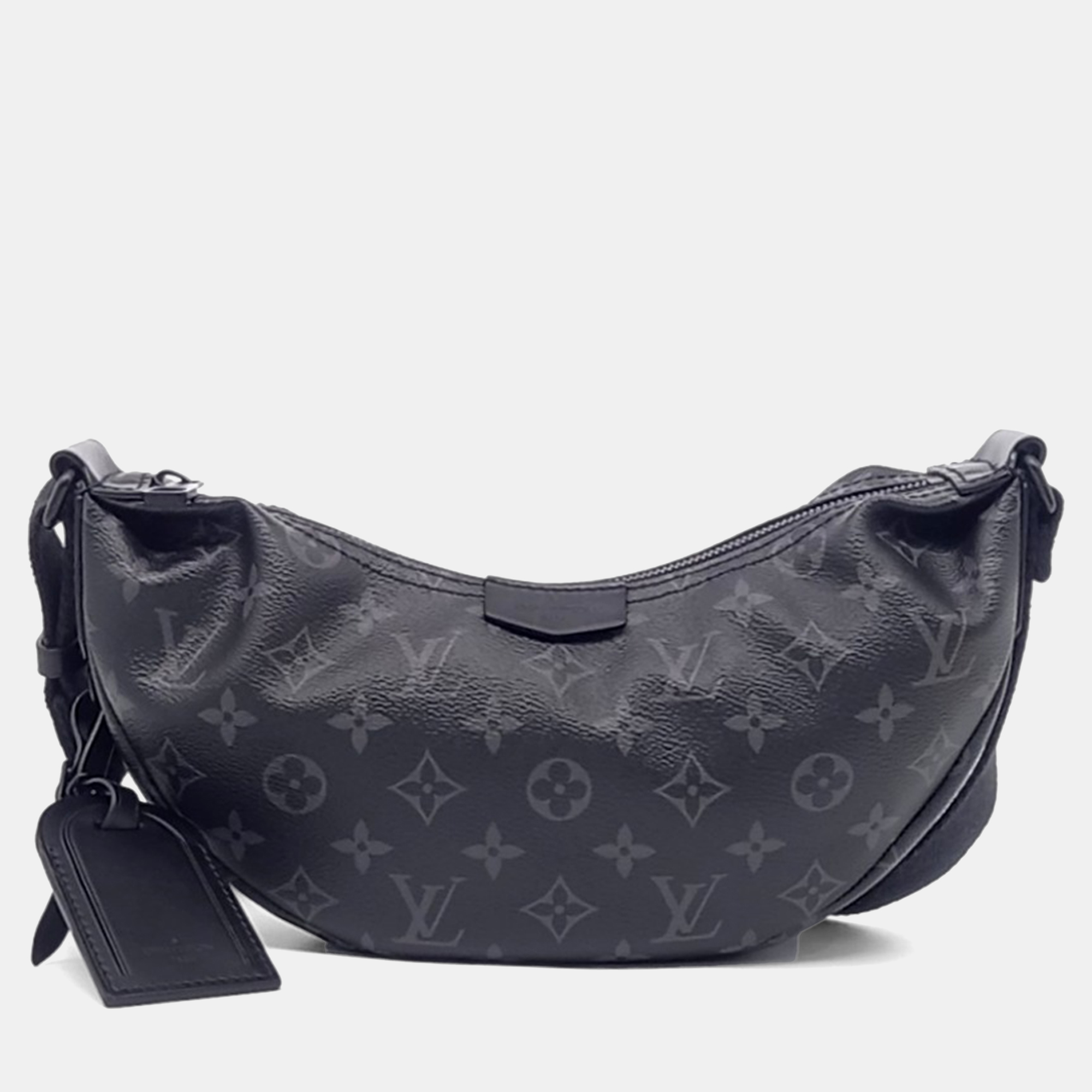

Louis Vuitton Black Canvas Hammock Bag PM