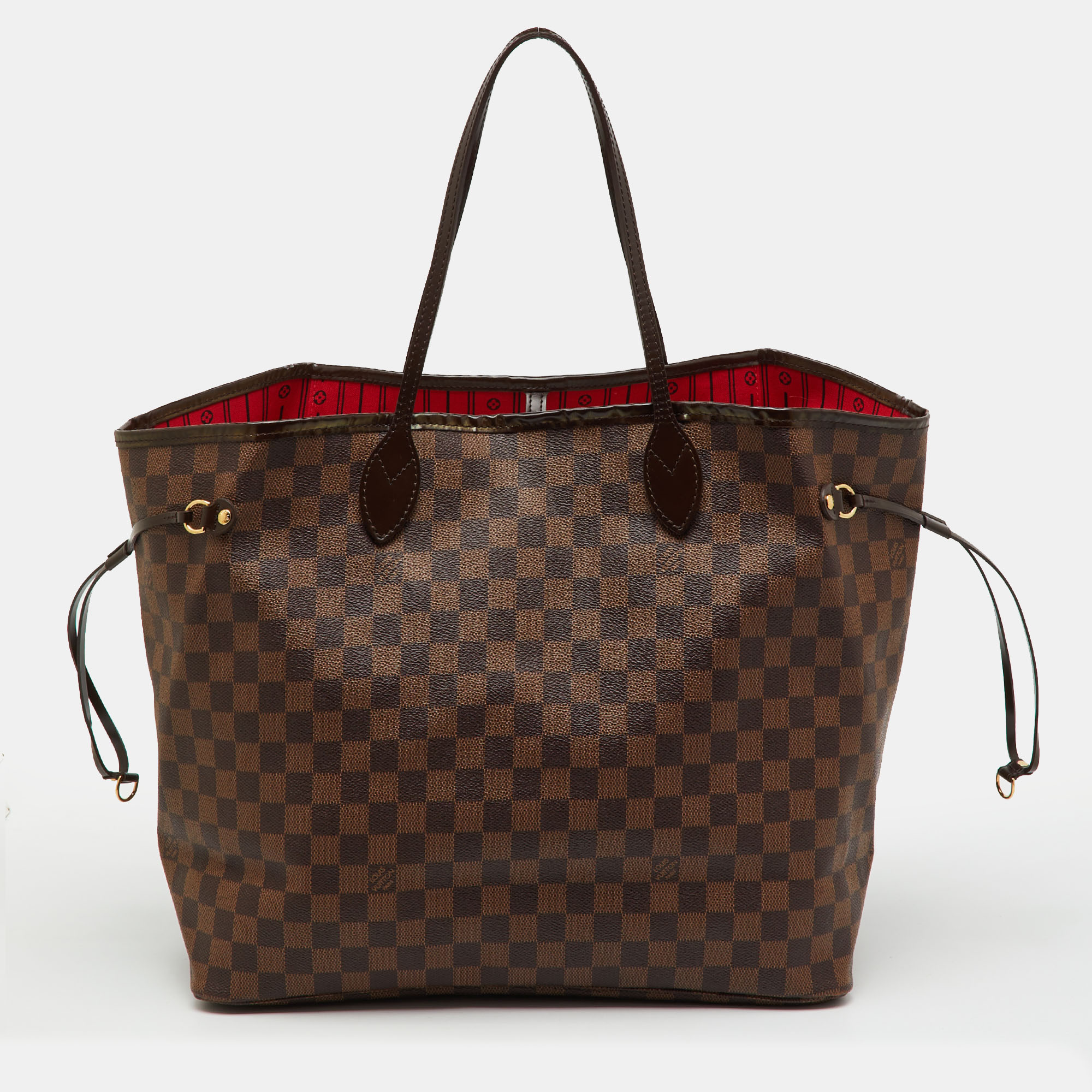 

Louis Vuitton Damier Ebene Canvas Neverfull GM Bag, Brown