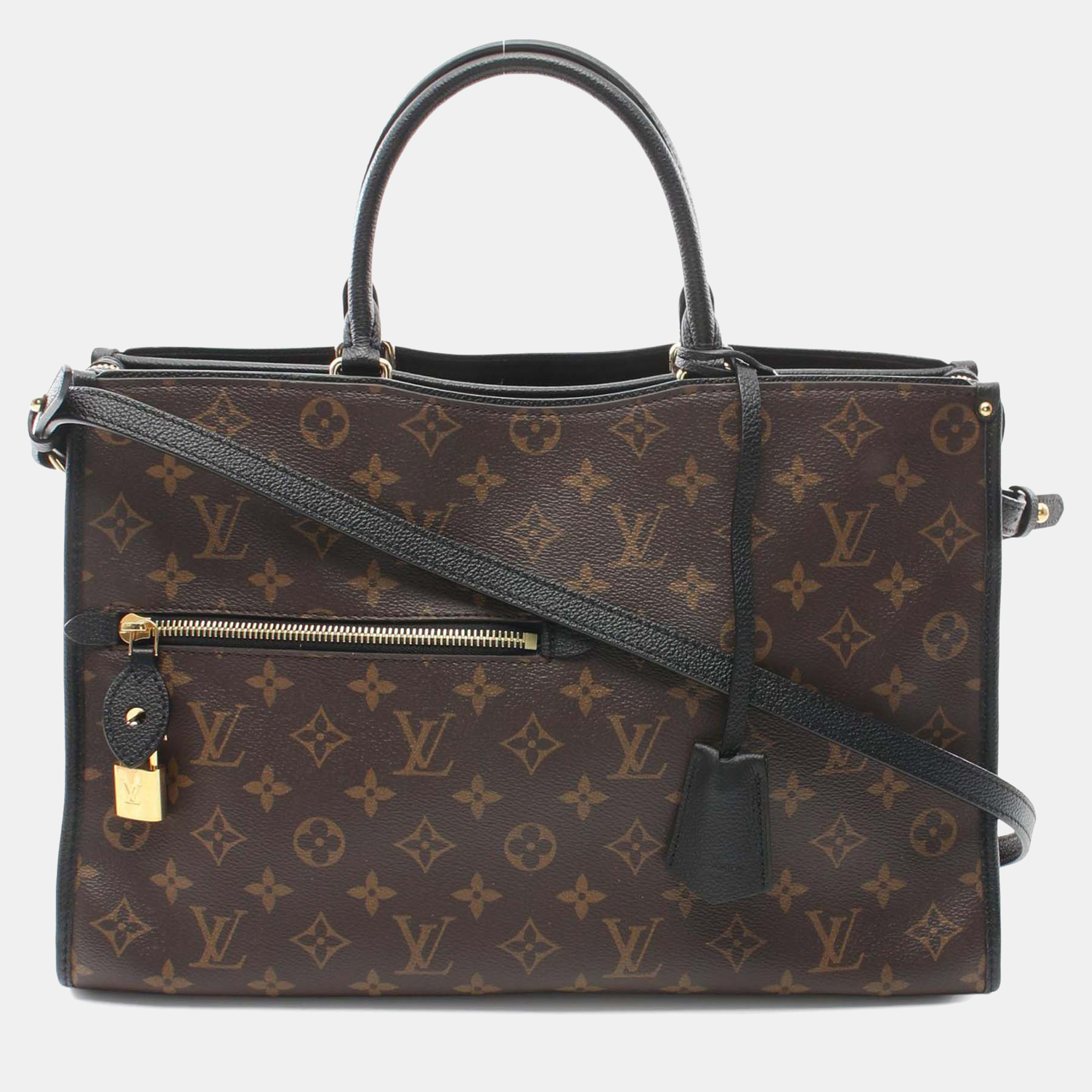 

Louis Vuitton Brown Monogram Popincourt MM