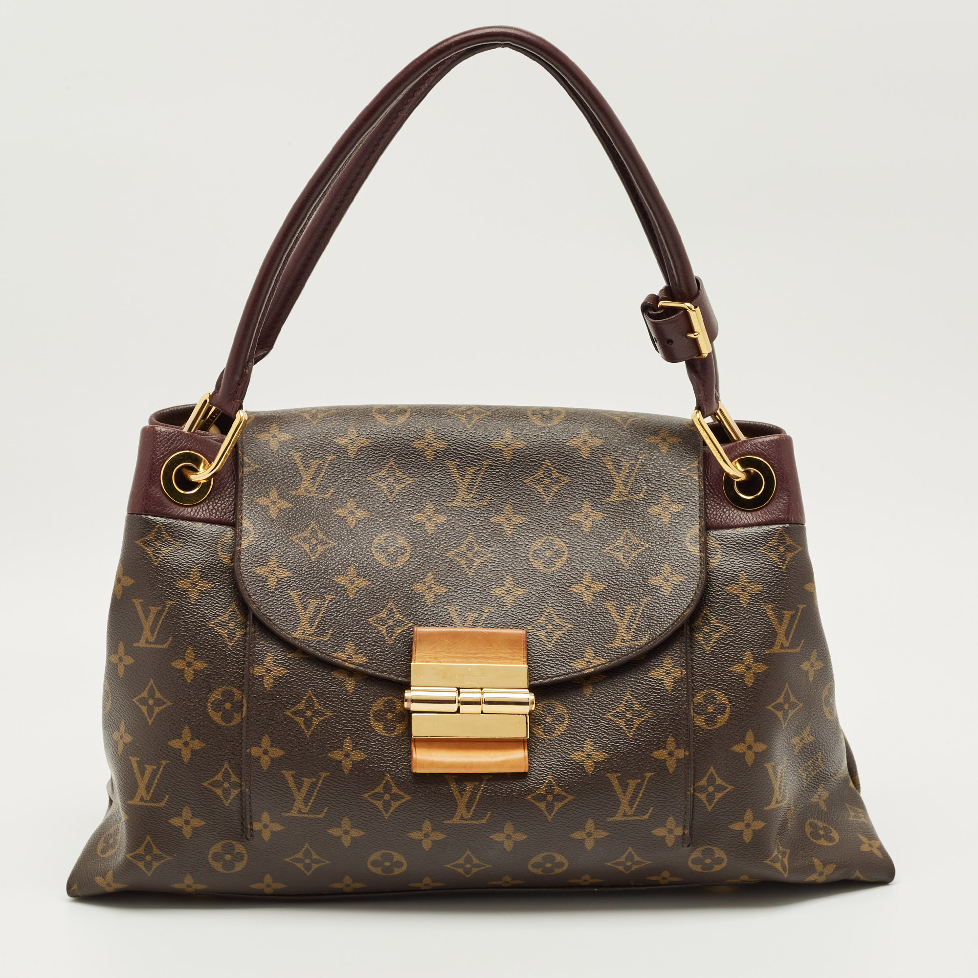 

Louis Vuitton Aurore Monogram Canvas Olympe Bag, Purple