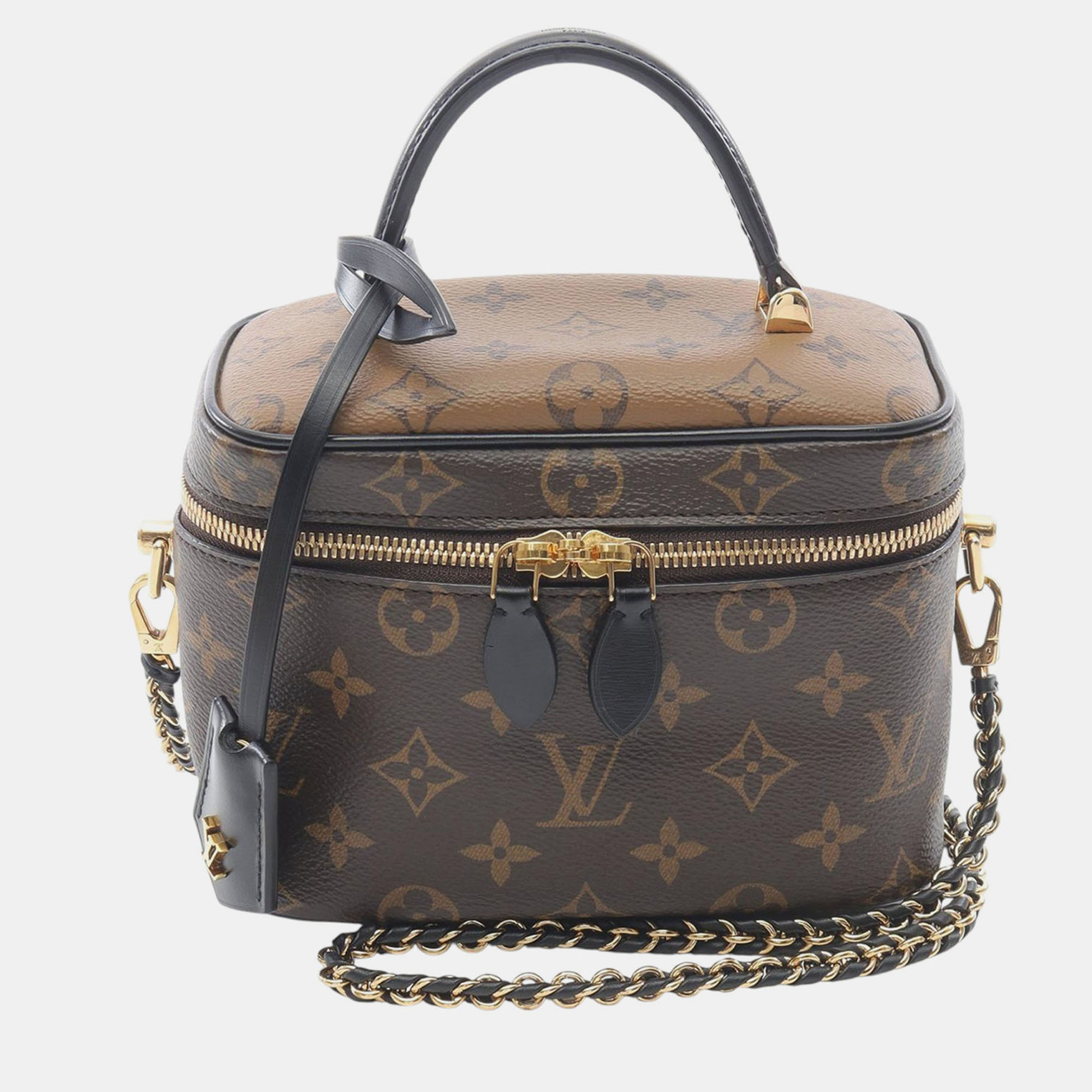 

Louis Vuitton Brown Monogram Reverse Vanity PM