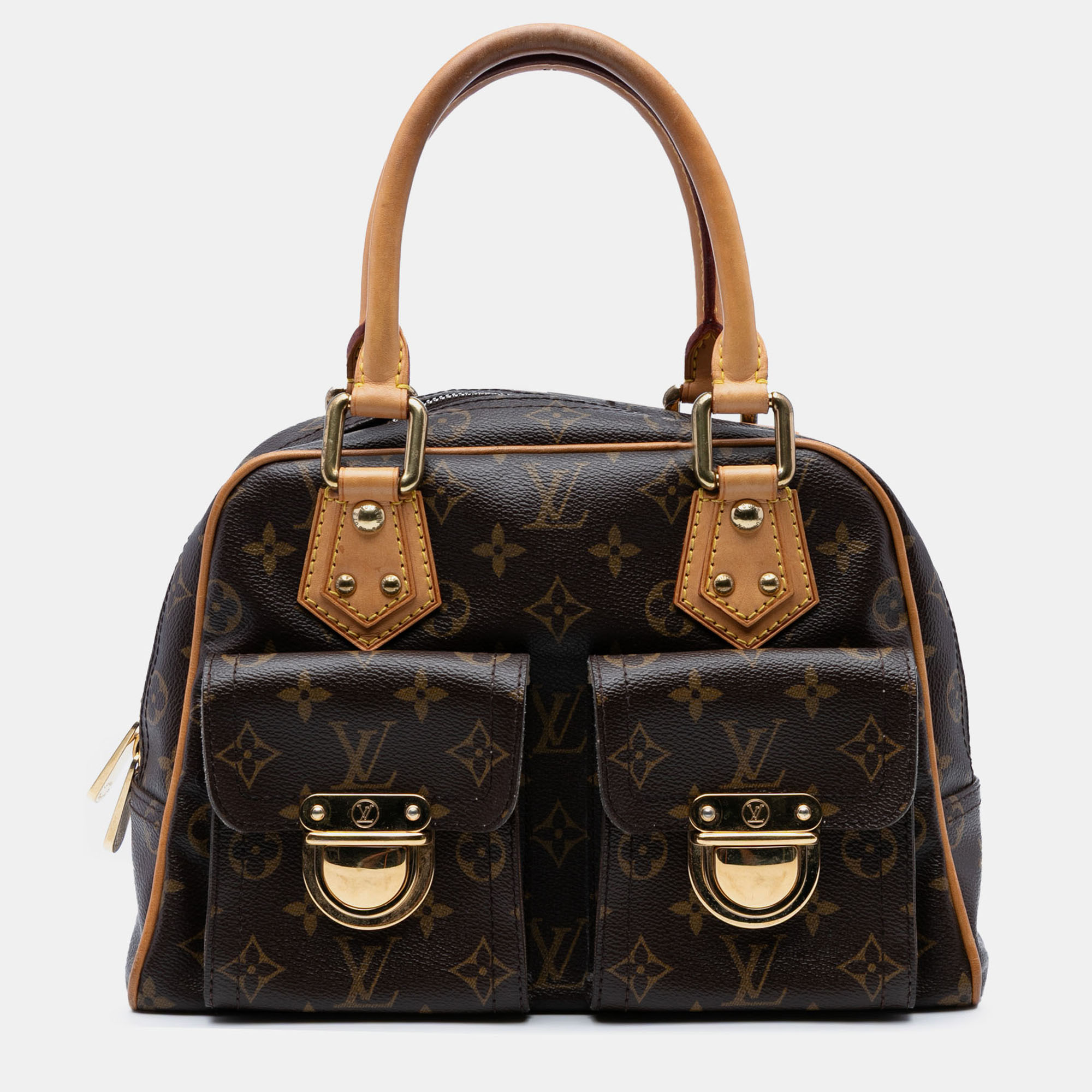 

Louis Vuitton Brown Monogram Manhattan PM