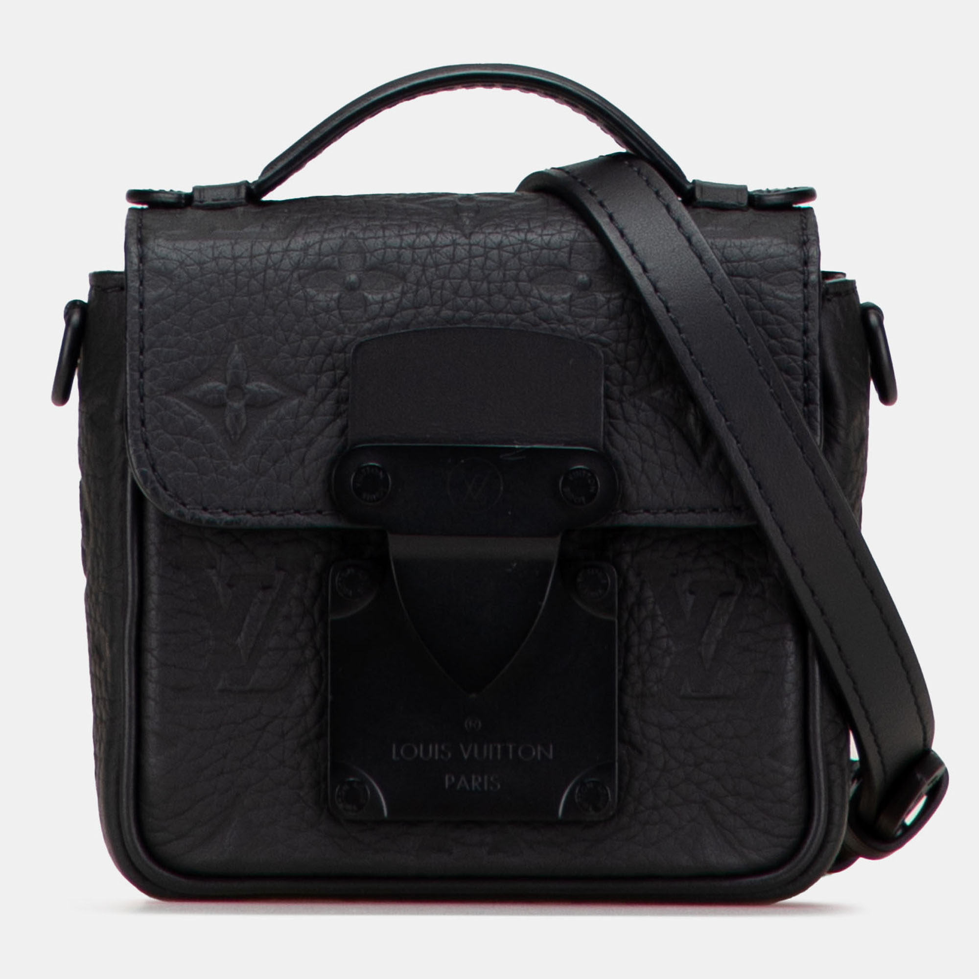 

Louis Vuitton Black Monogram Taurillon Pico  Lock