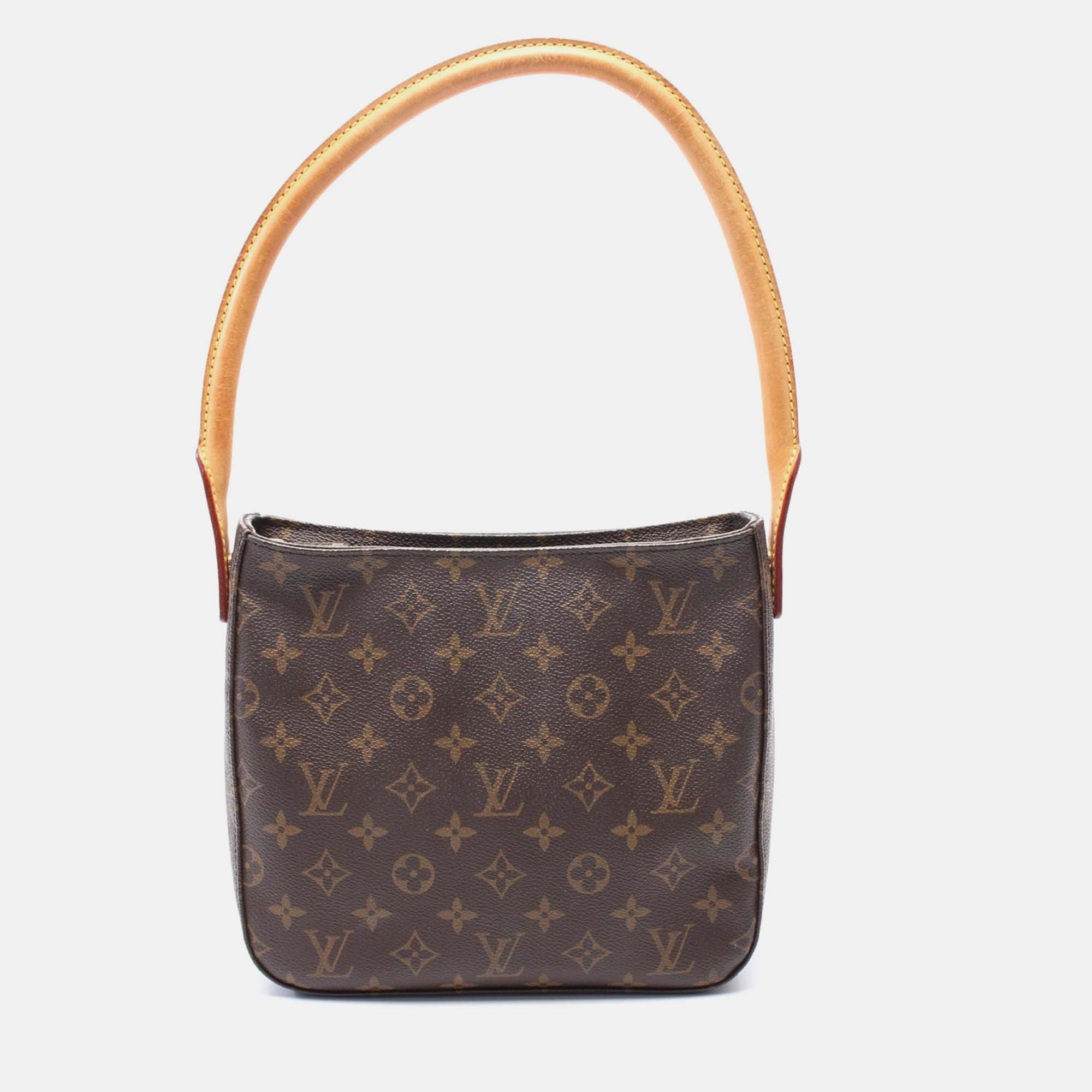 

Louis Vuitton Looping MM Brown Monogram Canvas Shoulder Bag