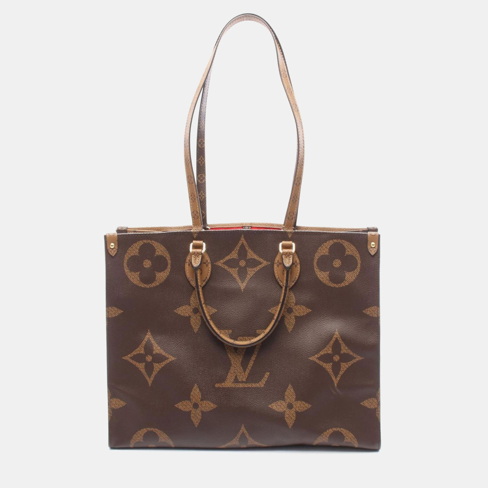

Louis Vuitton Onthego GM Giant Monogram Reverse Canvas Tote Bag, Brown