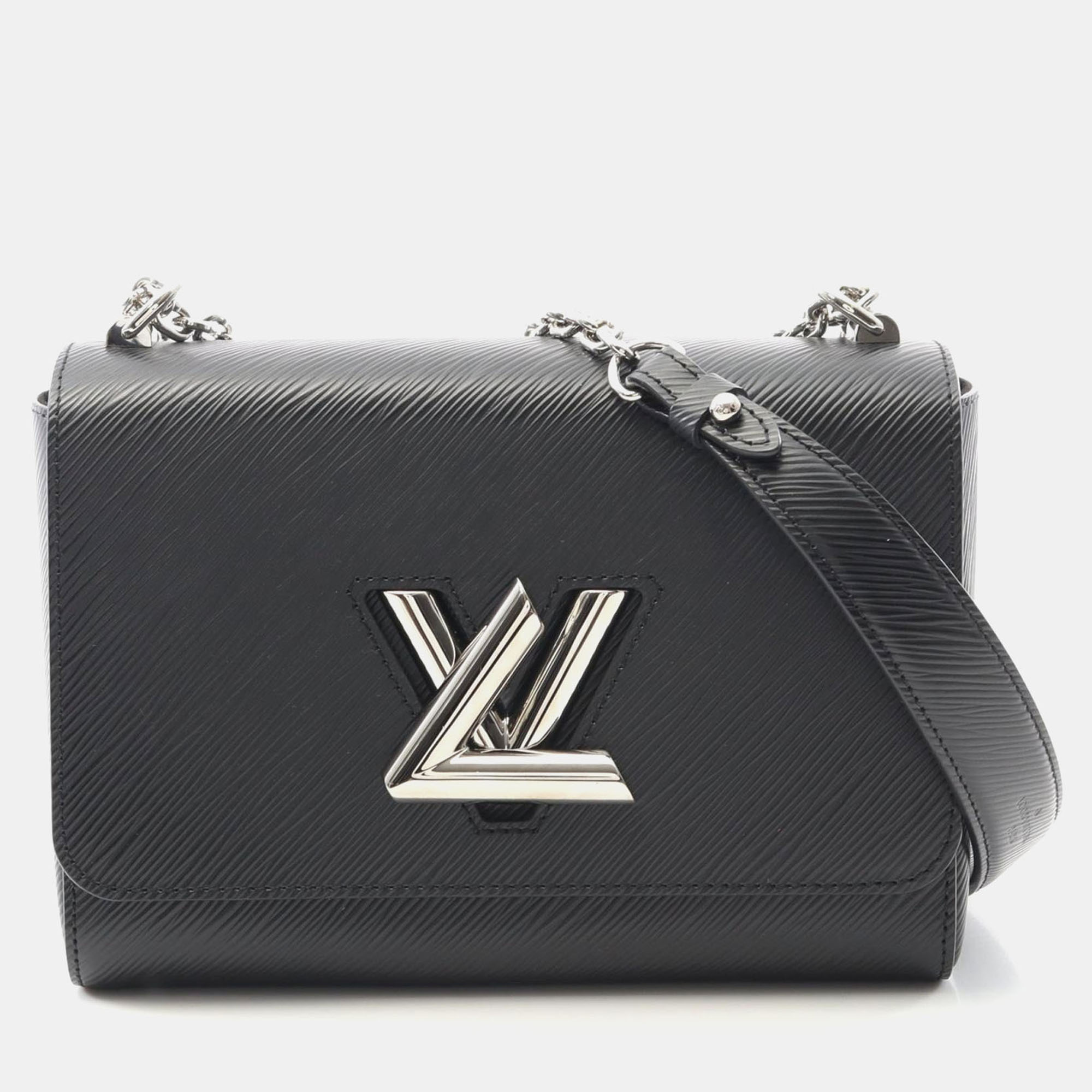 

Louis Vuitton Twist MM Black Epi Leather Shoulder Bag