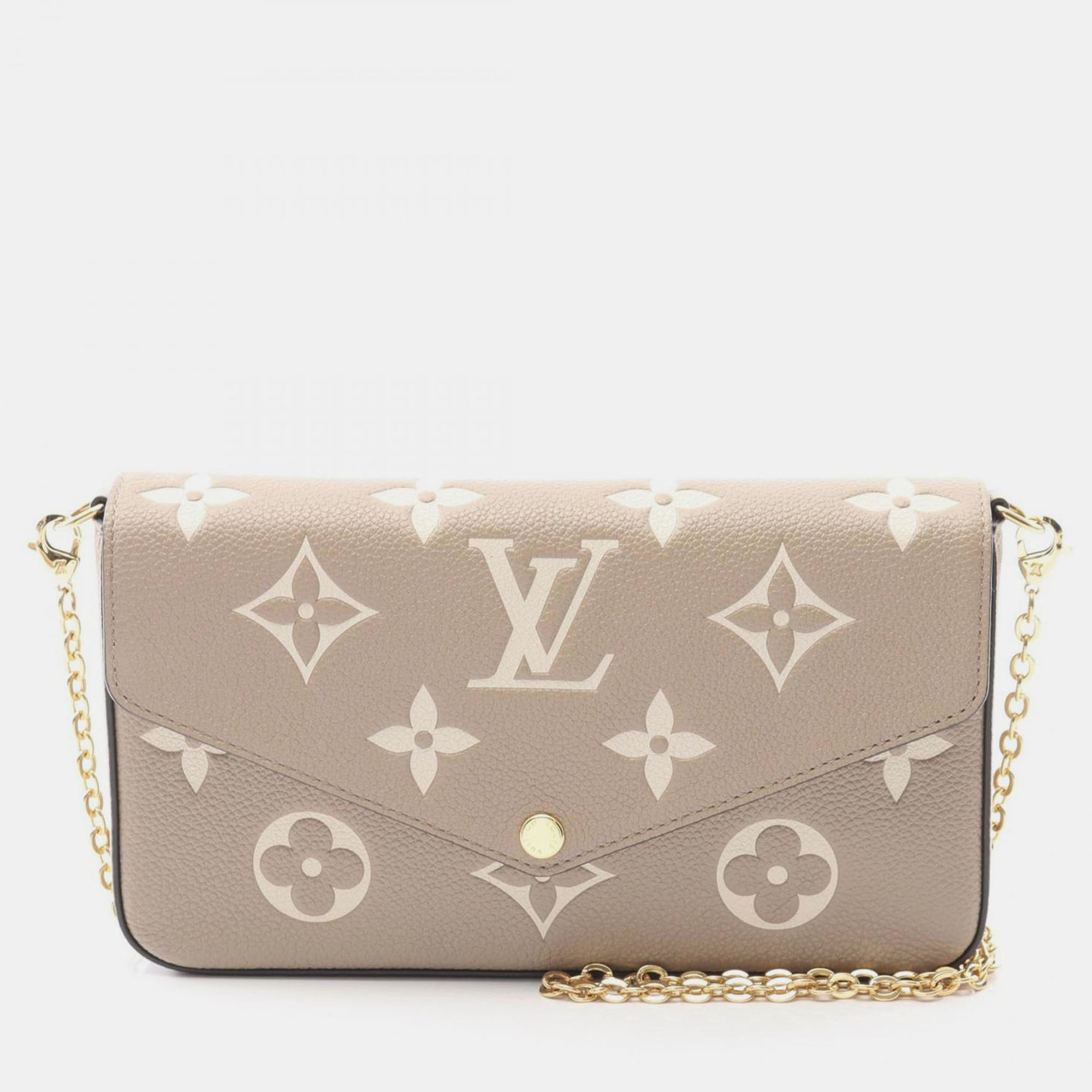

Louis Vuitton OnTheGo East West Beige Monogram Empreinte Leather Shoulder Bag