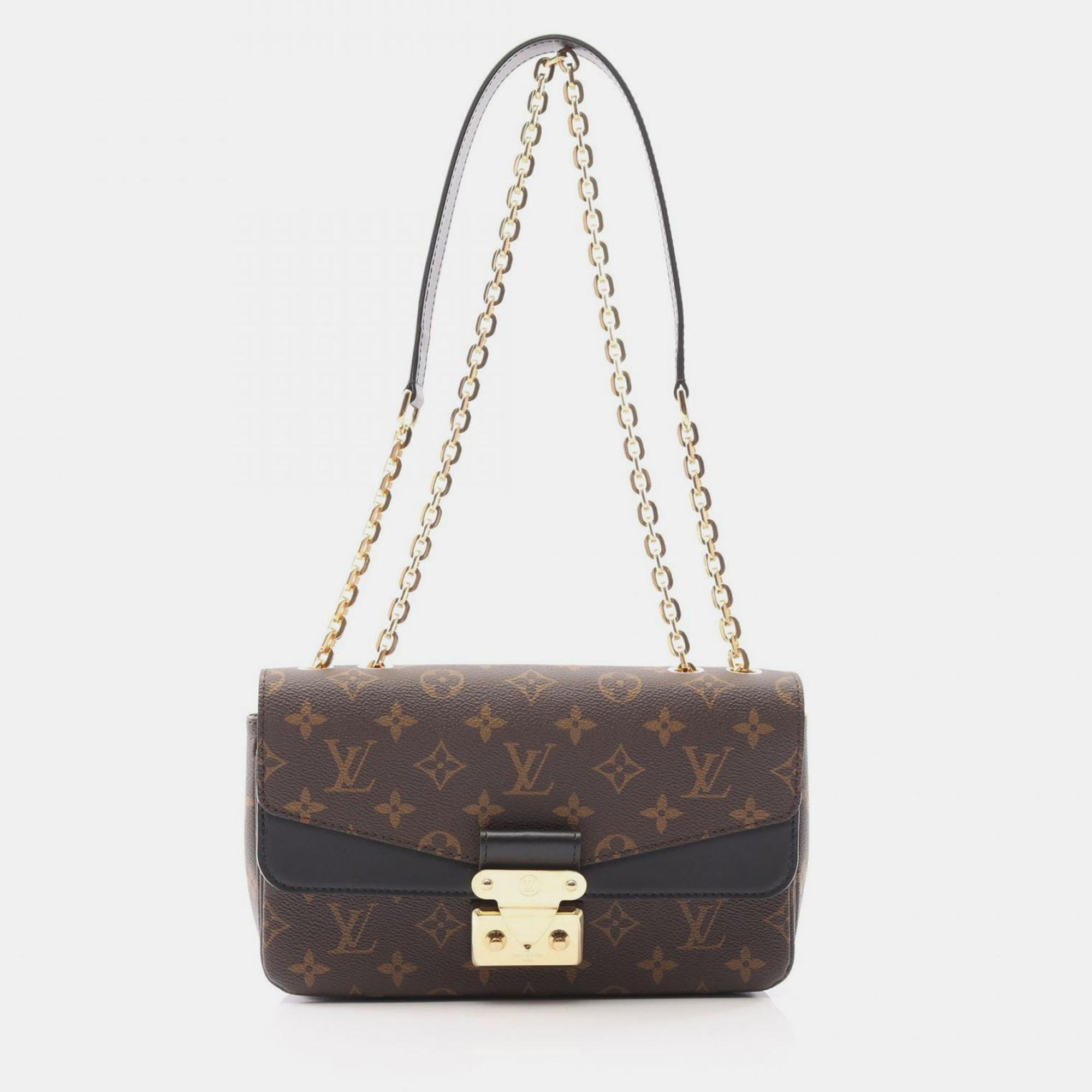 

Louis Vuitton Sac Plat BB Brown Monogram Canvas Shoulder Bag