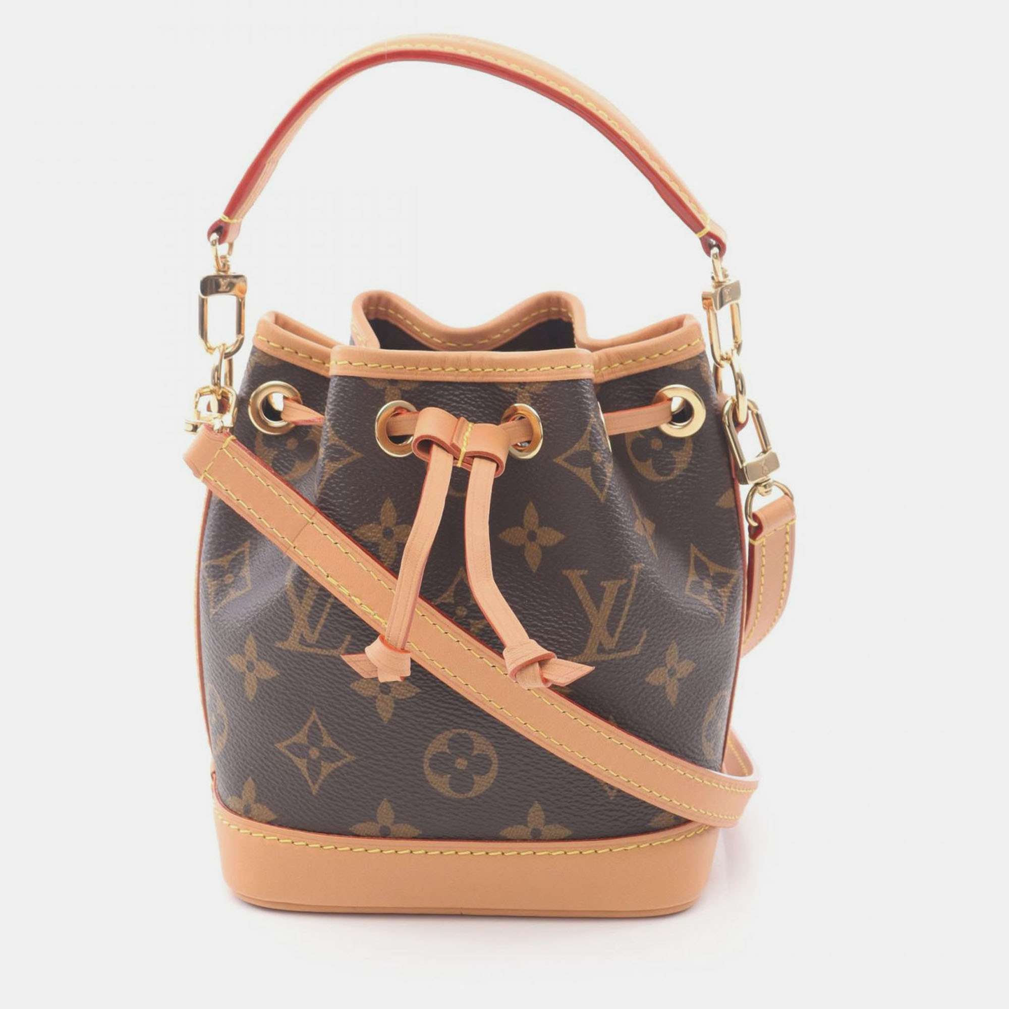 

Louis Vuitton Nano Noe Brown Monogram Canvas Handbag
