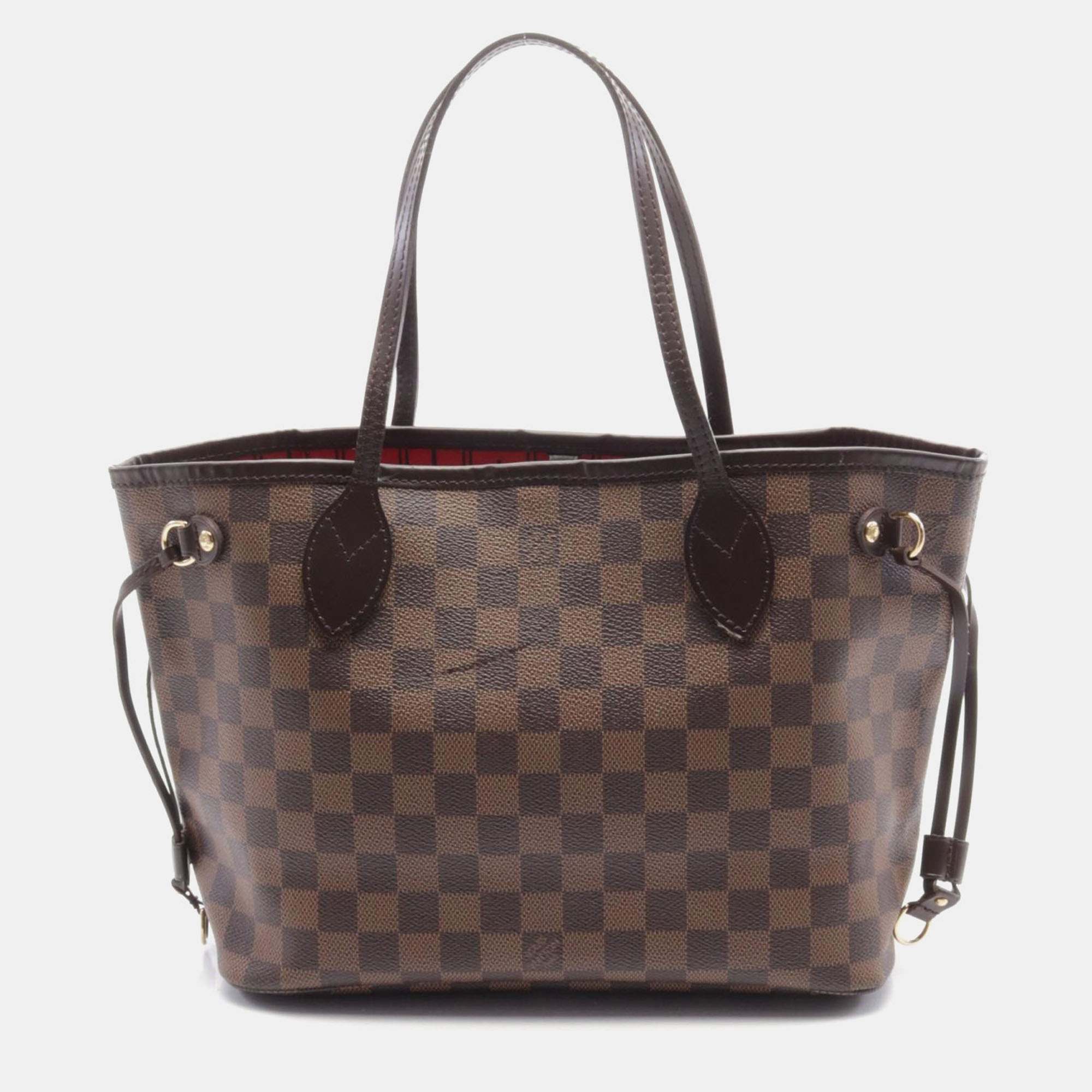 

Louis Vuitton Neverfull MM Brown Damier Ebene Canvas Tote Bag