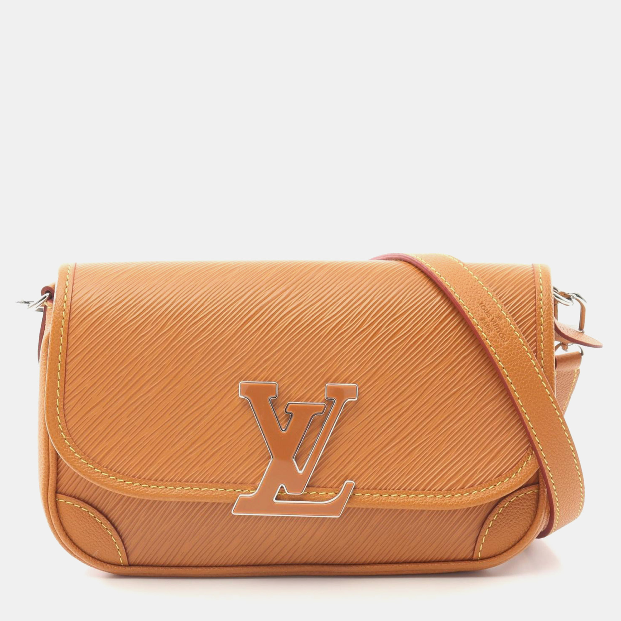 

Louis Vuitton Buci Brown Epi Leather Shoulder Bag, Orange