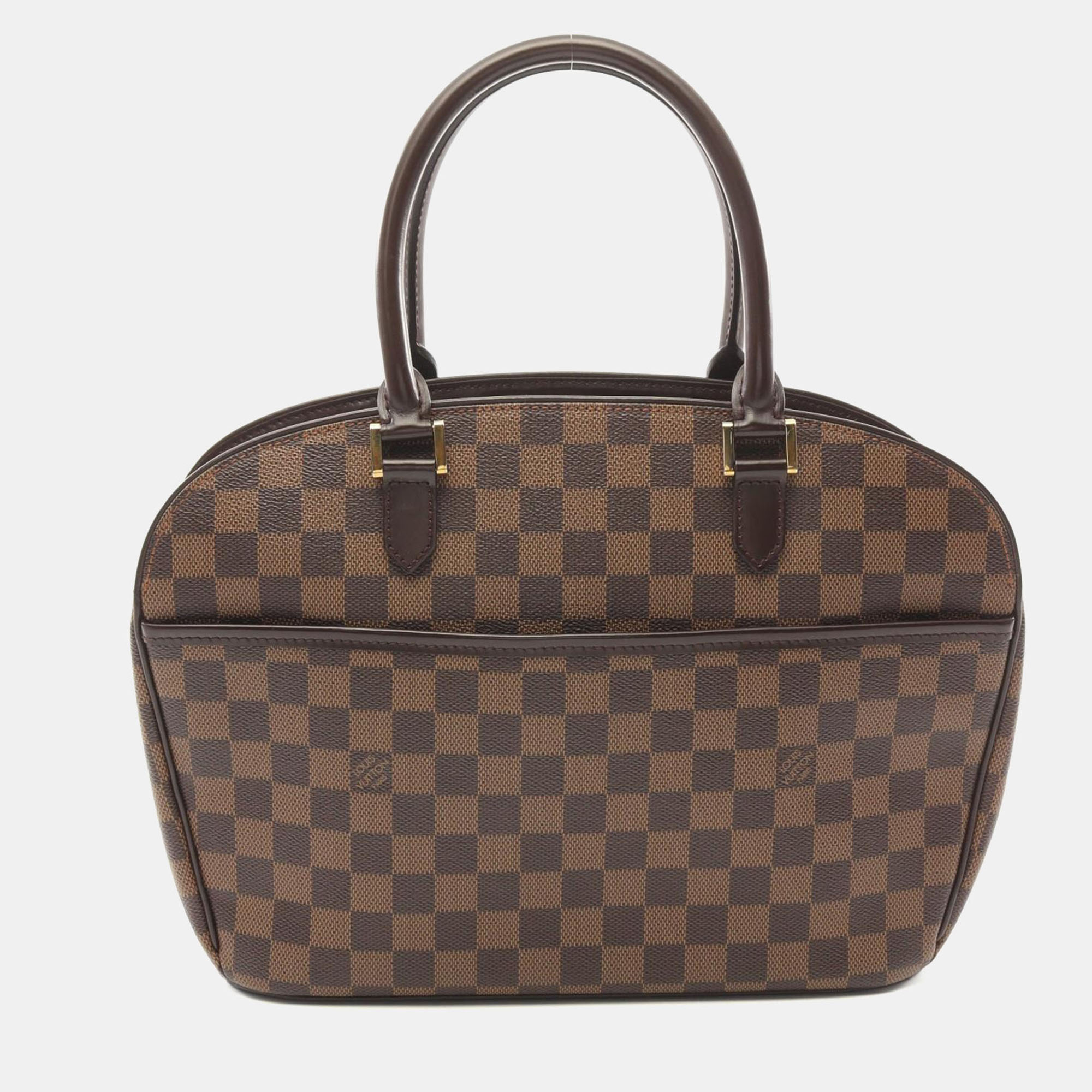 

Louis Vuitton Savinac Brown Damier Ebene Canvas Tote Bag