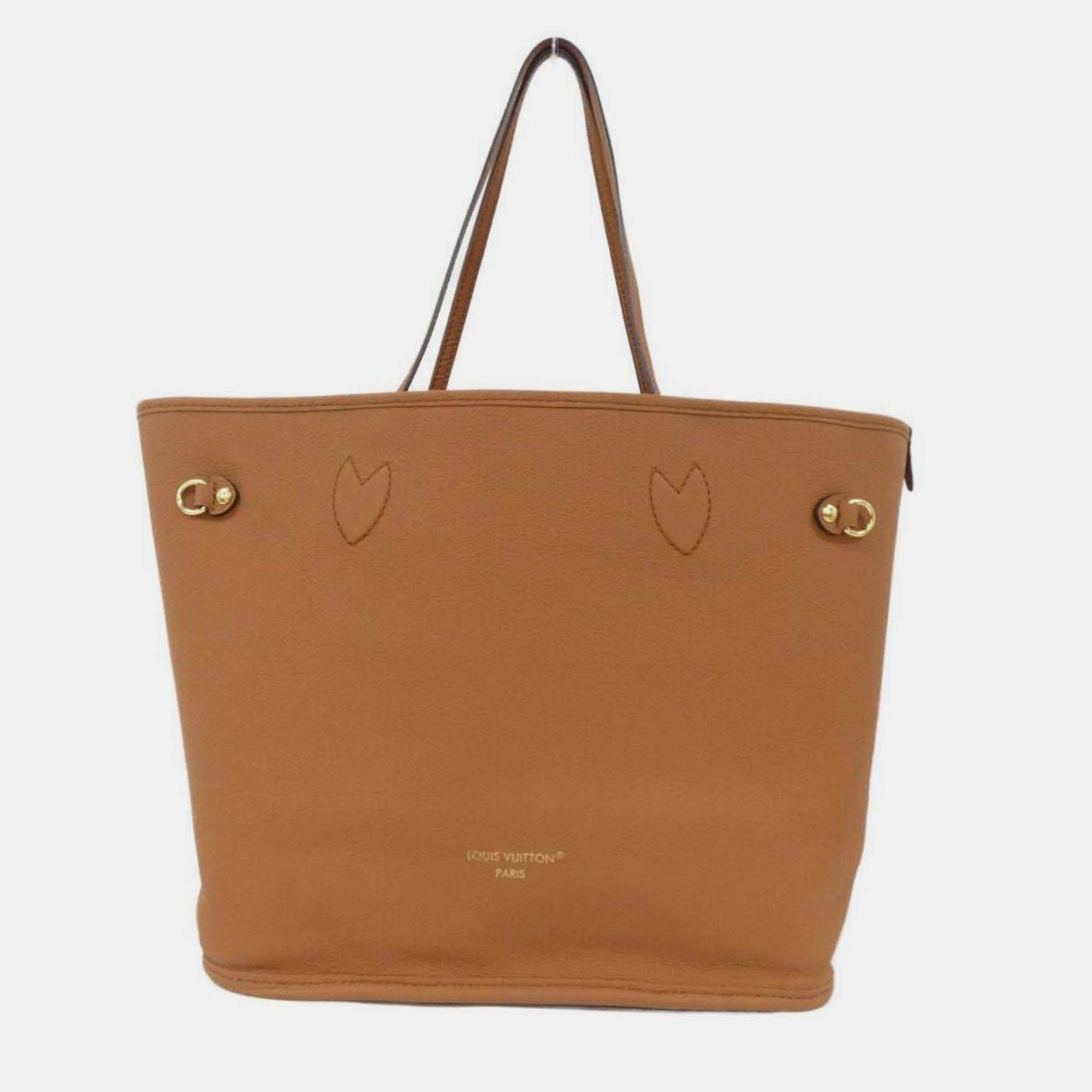 

Louis Vuitton Monogram Neverfull Inside-Out Mm Handbag, Brown