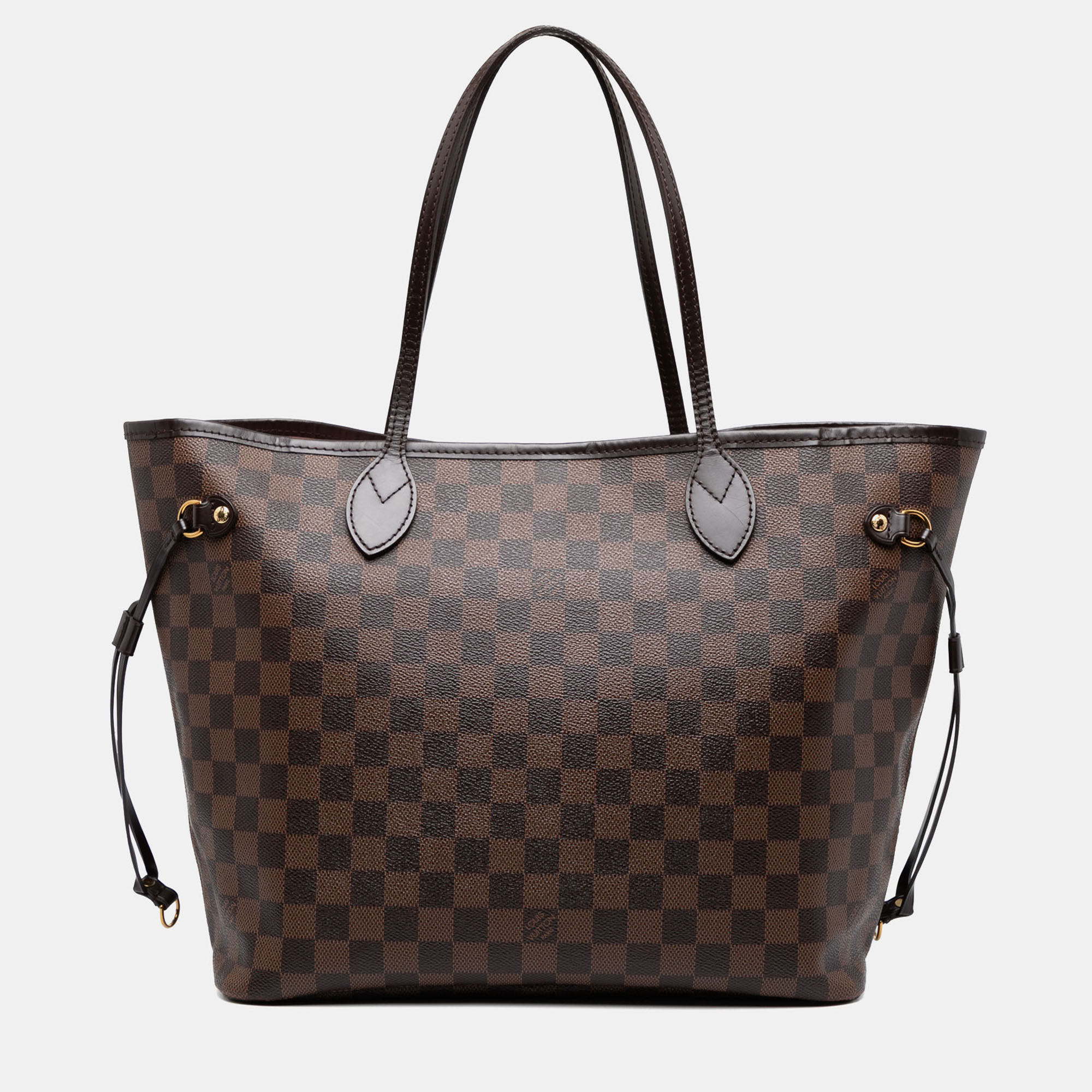 

Louis Vuitton Brown Damier Ebene Neverfull MM