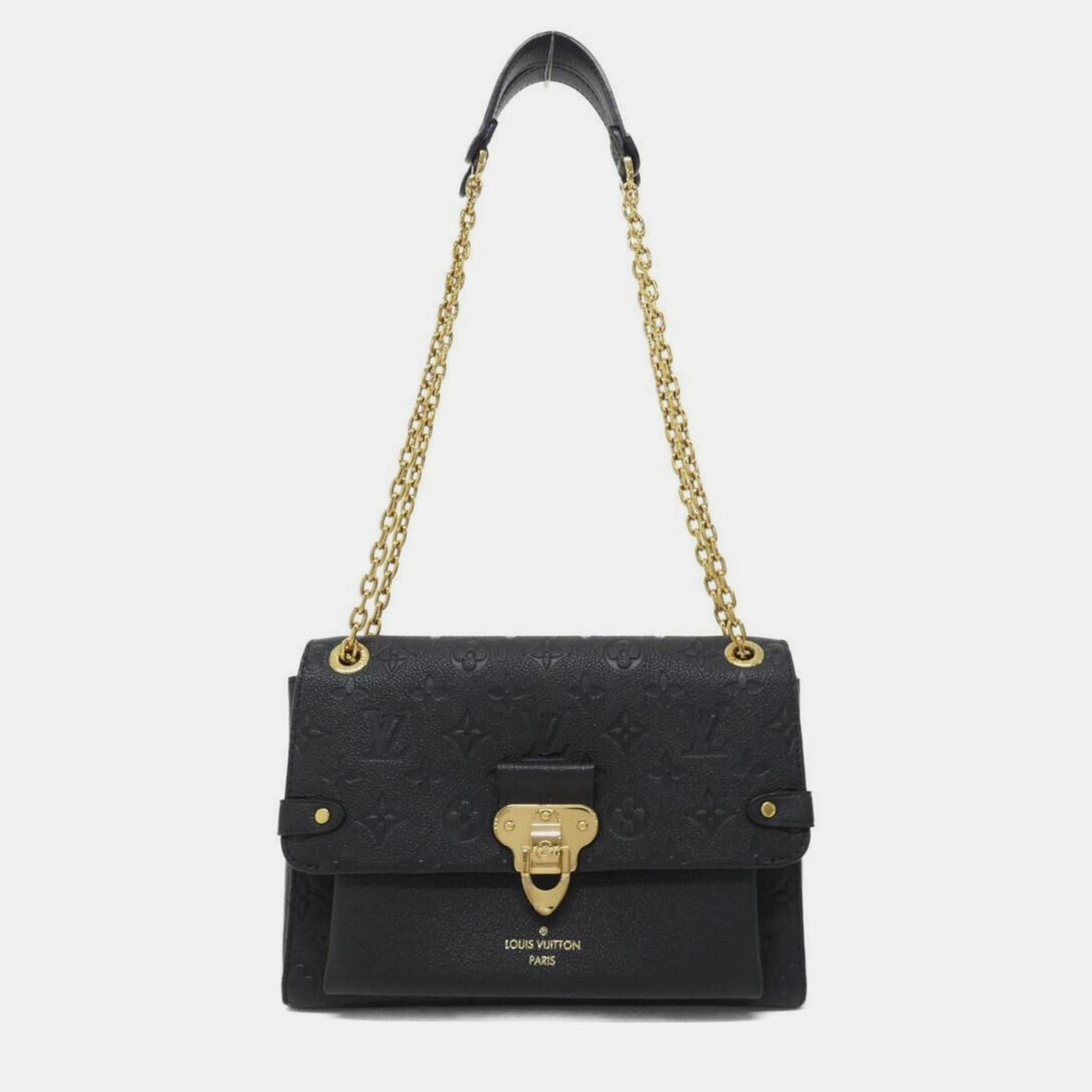 

Louis Vuitton Black Monogram Empreinte Vavin PM Shoulder Bag