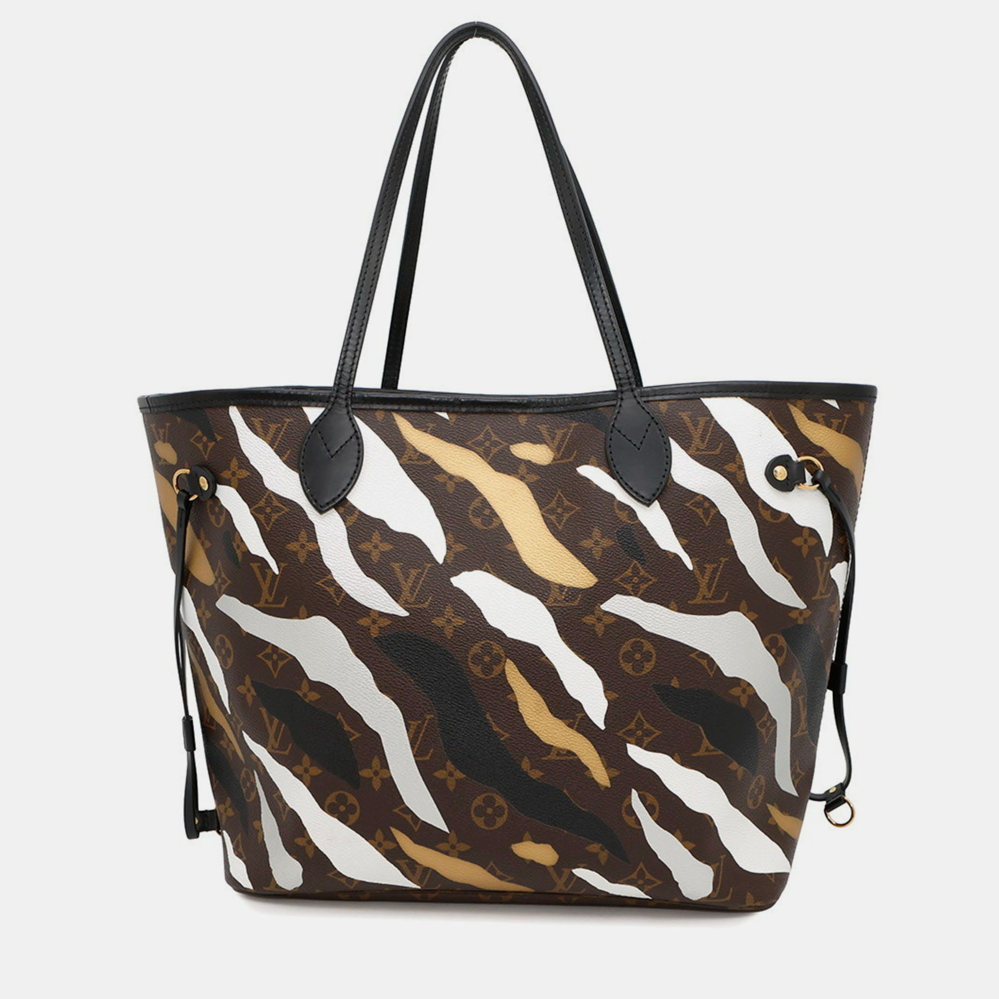Pre-owned Louis Vuitton Multicolor Monogram Neverfull Mm Tote Bag