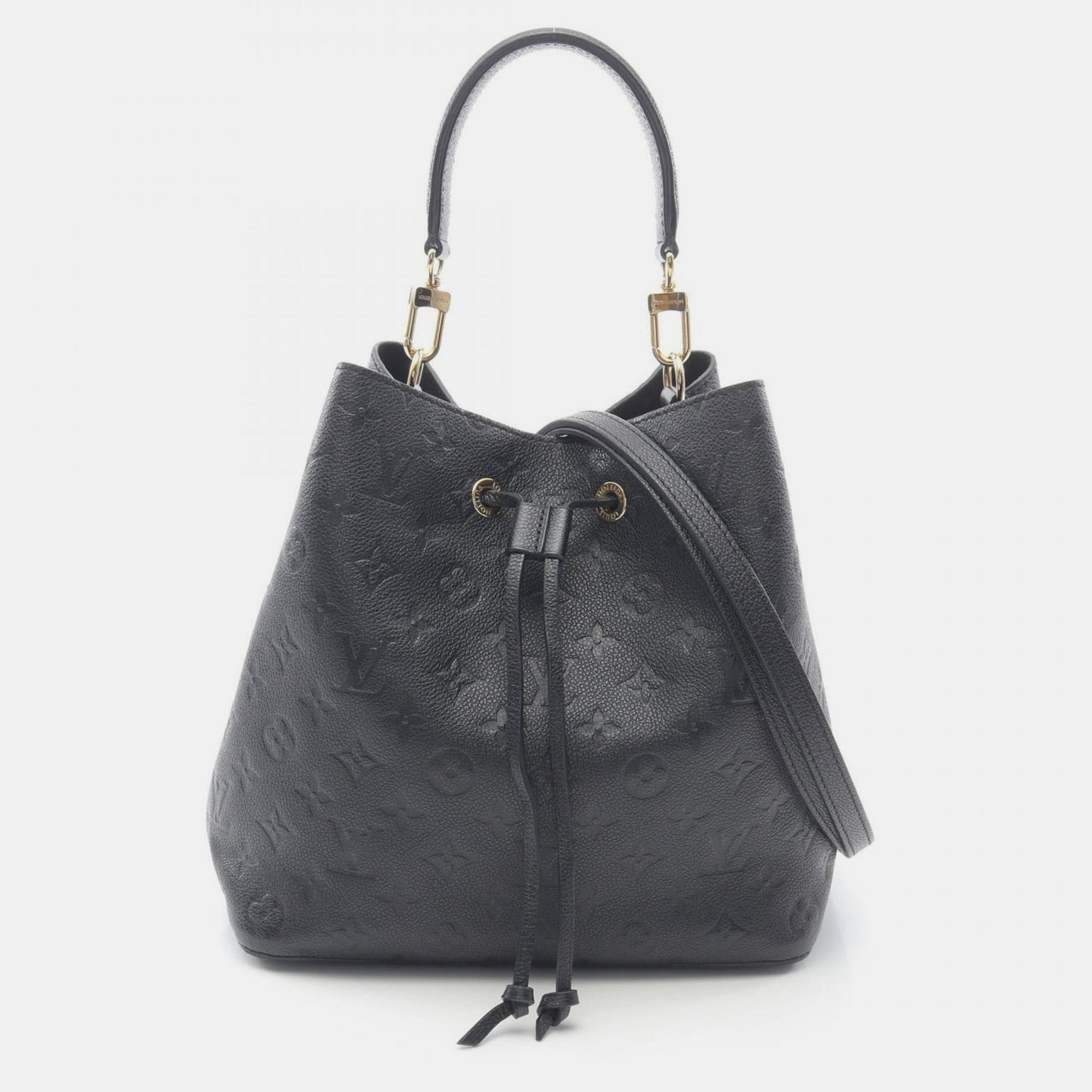 

Louis Vuitton Neonoe Monogram Empreinte Noir Handbag In Leather Black