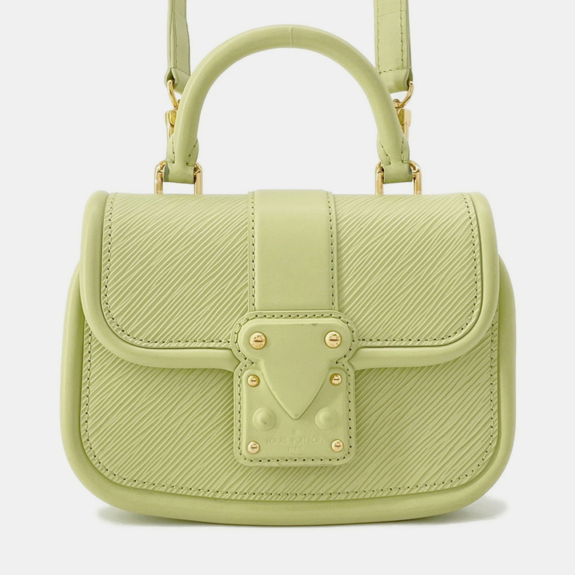 

Louis Vuitton Epi Handbag Hyde & City Shoulder Bag, Green