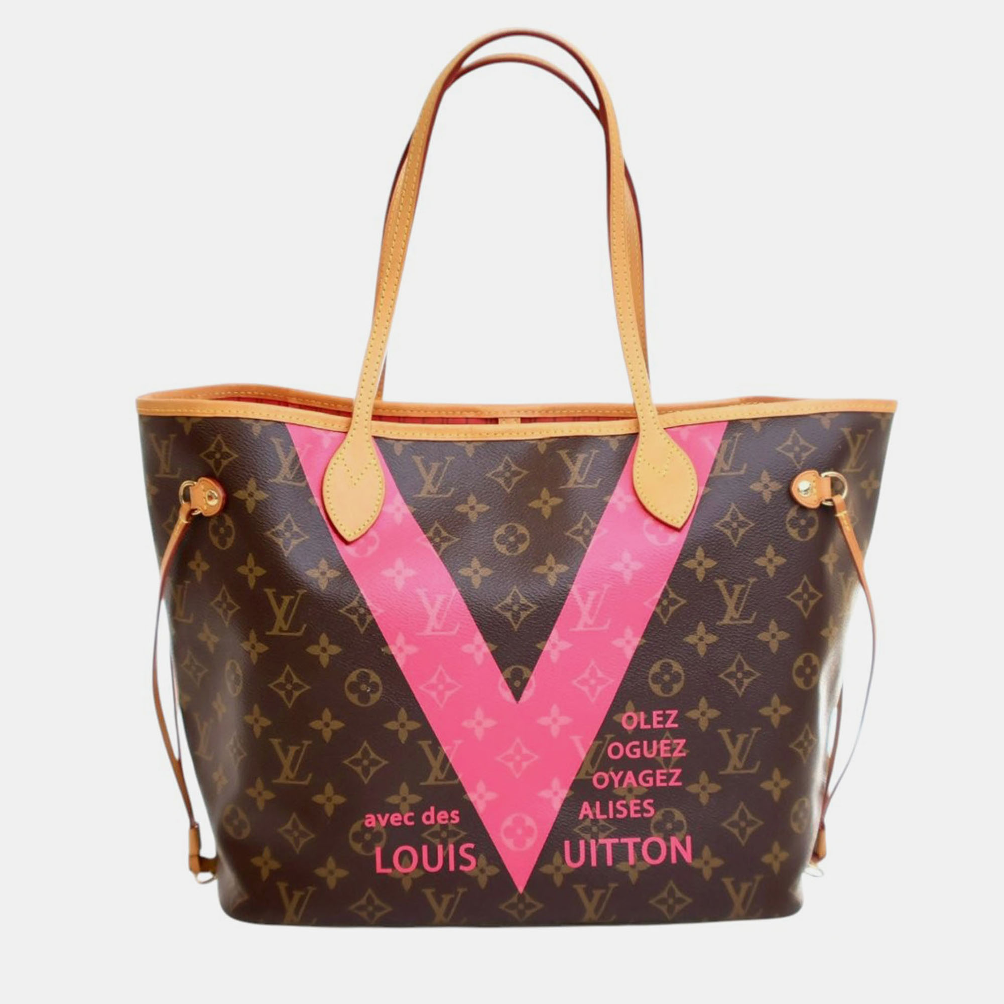 

Louis Vuitton Brown Monogram V Neverfull MM