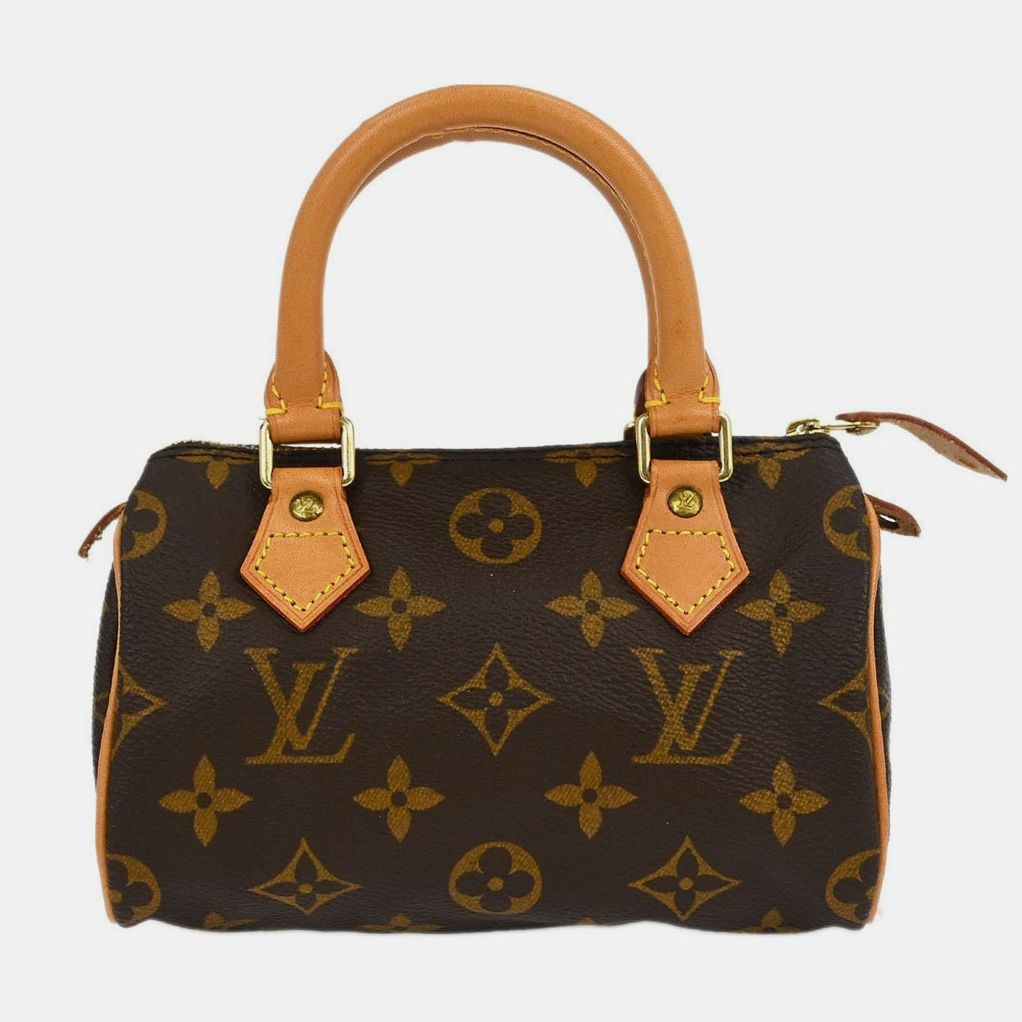 

Louis Vuitton Monogram Mini Speedy Handbag, Brown