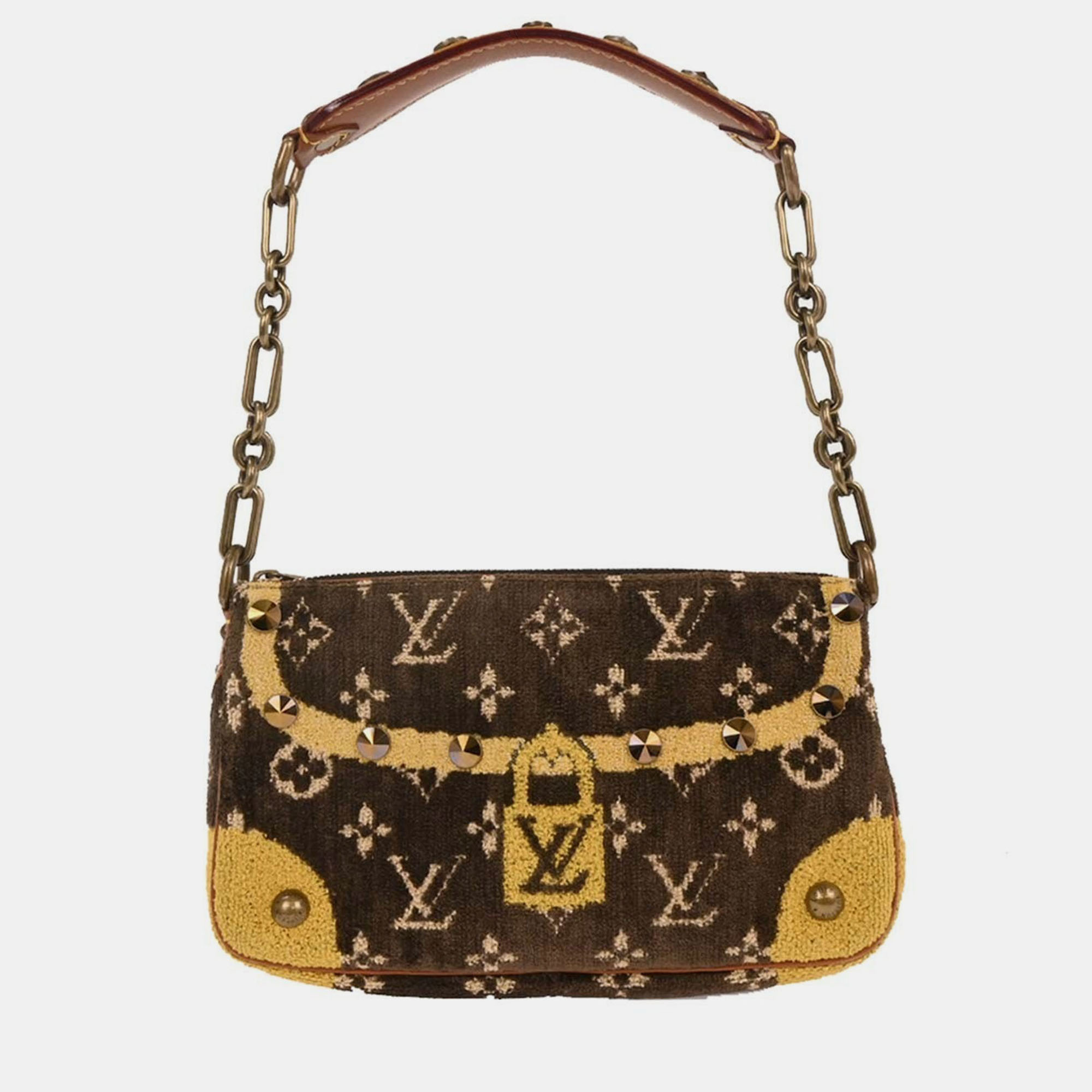 

Louis Vuitton Monogram Trompe L'oeil Pochette Accessoires, Brown