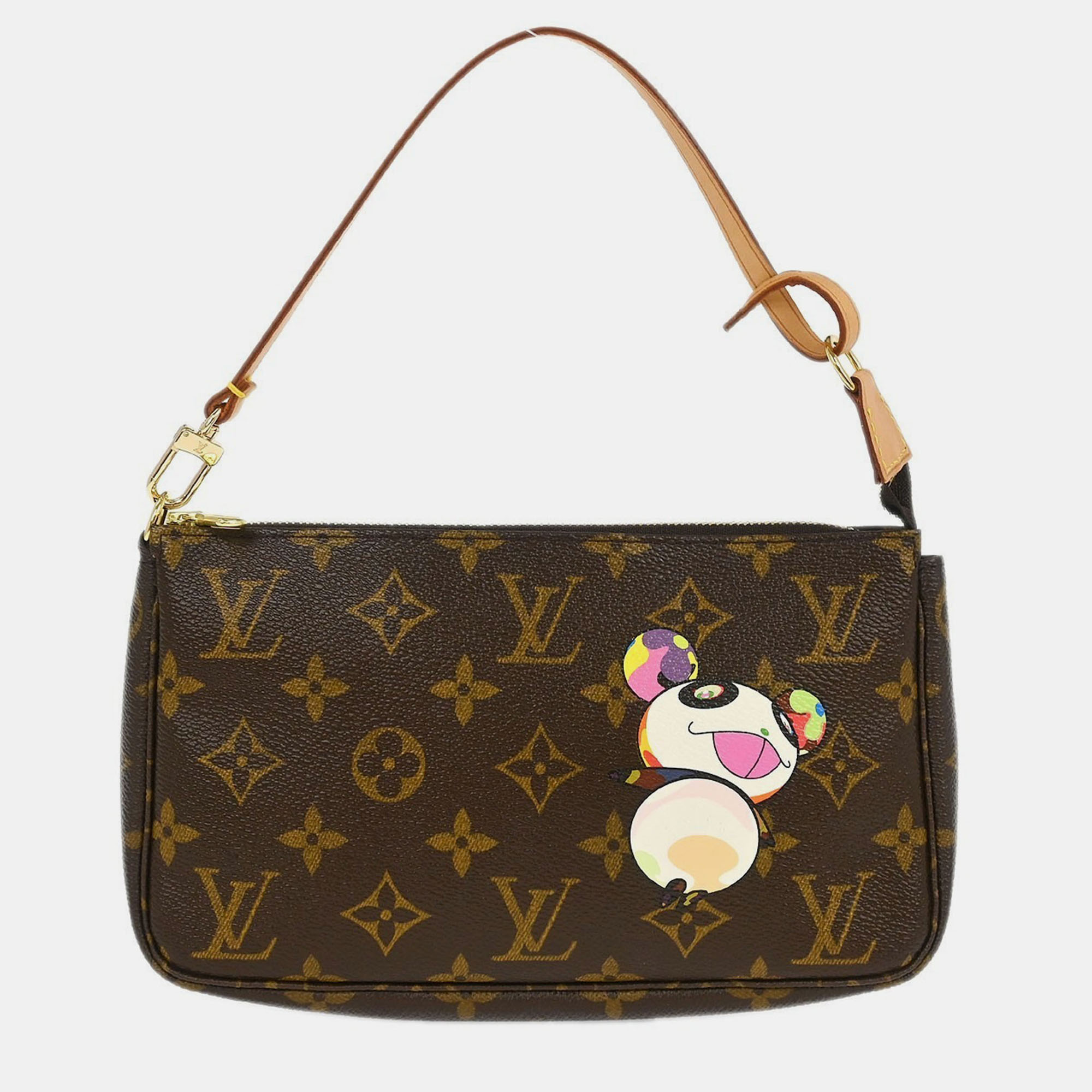 

Louis Vuitton Monogram Panda Pochette Accessoires Handbag, Brown